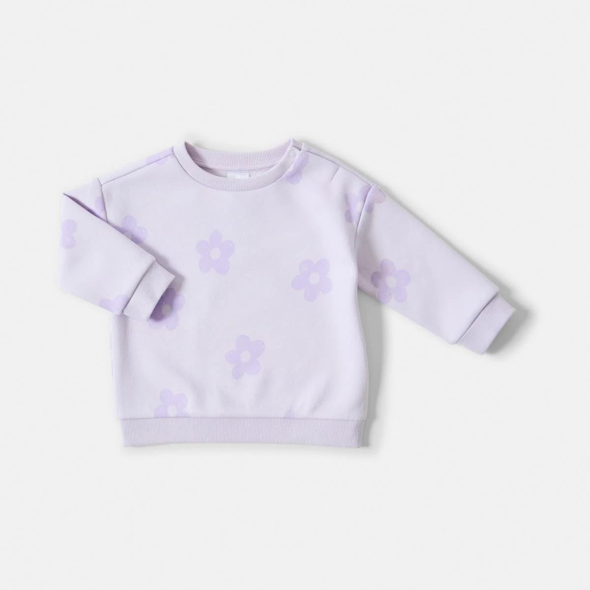 1 Drop Shoulder Sweatshirt Bold Daisy, 1 of 3