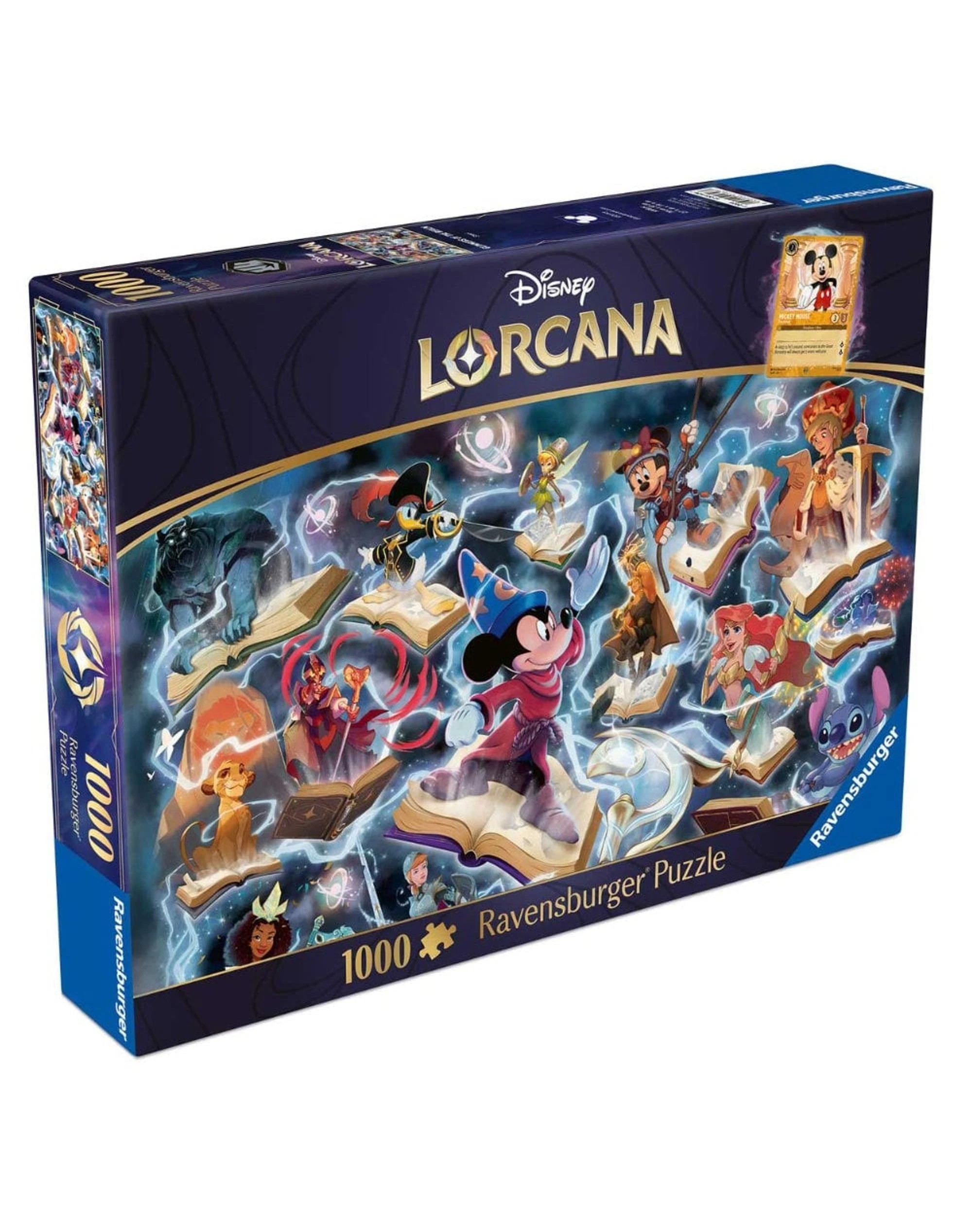 Ravensburger Disney Lorcana Glimmers of the Realm Steel 1000 Piece ...
