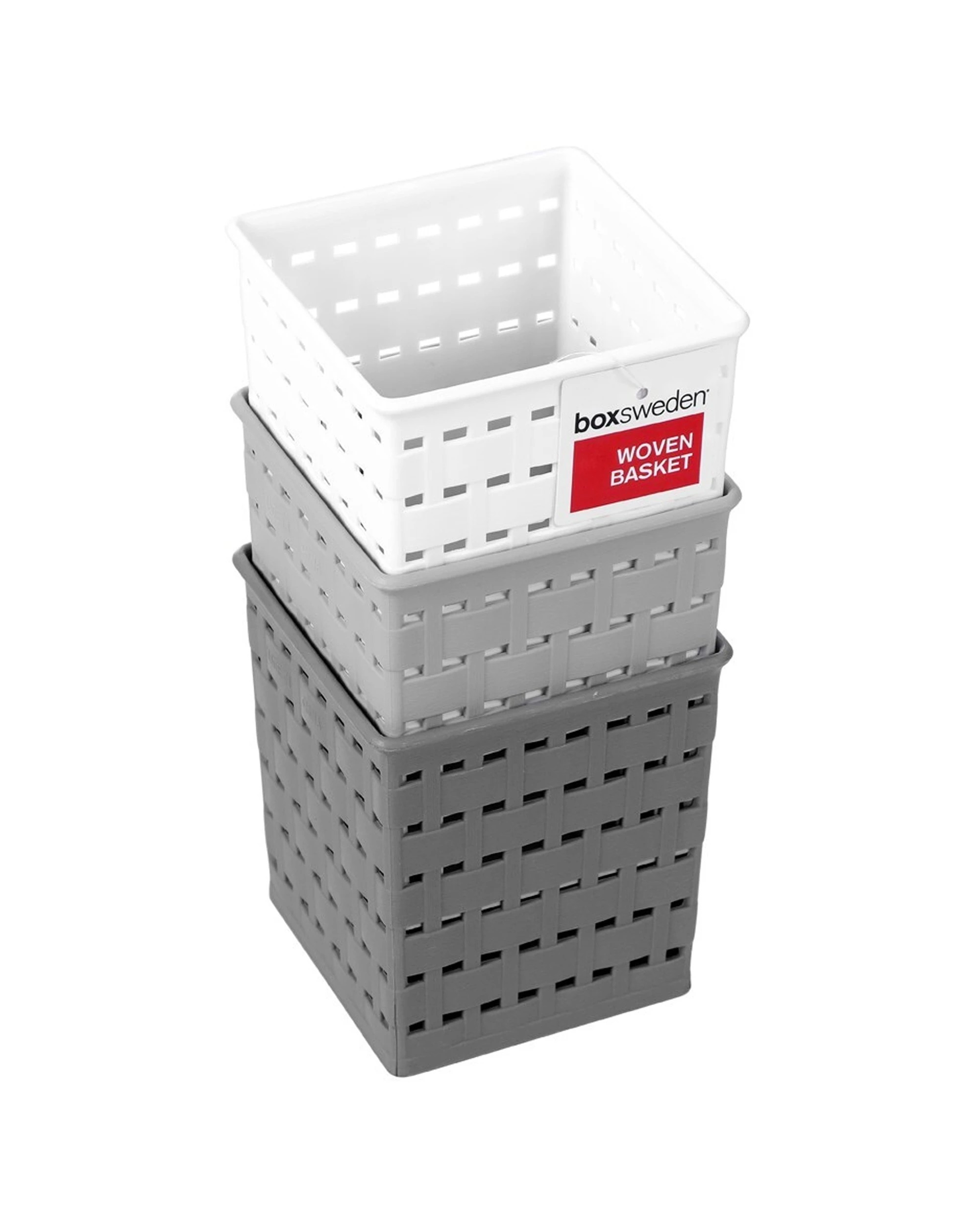3 Boxsweden 10PK Woven Storage Basket 10cm - Multi, 3 of 7