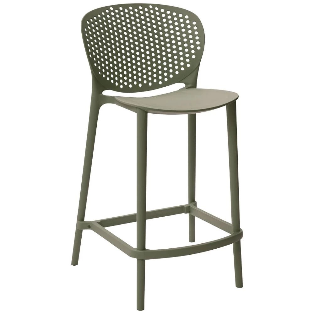 1 Otto Ringsted Stool Green Visitor Chairs and Stools, 1 of 6