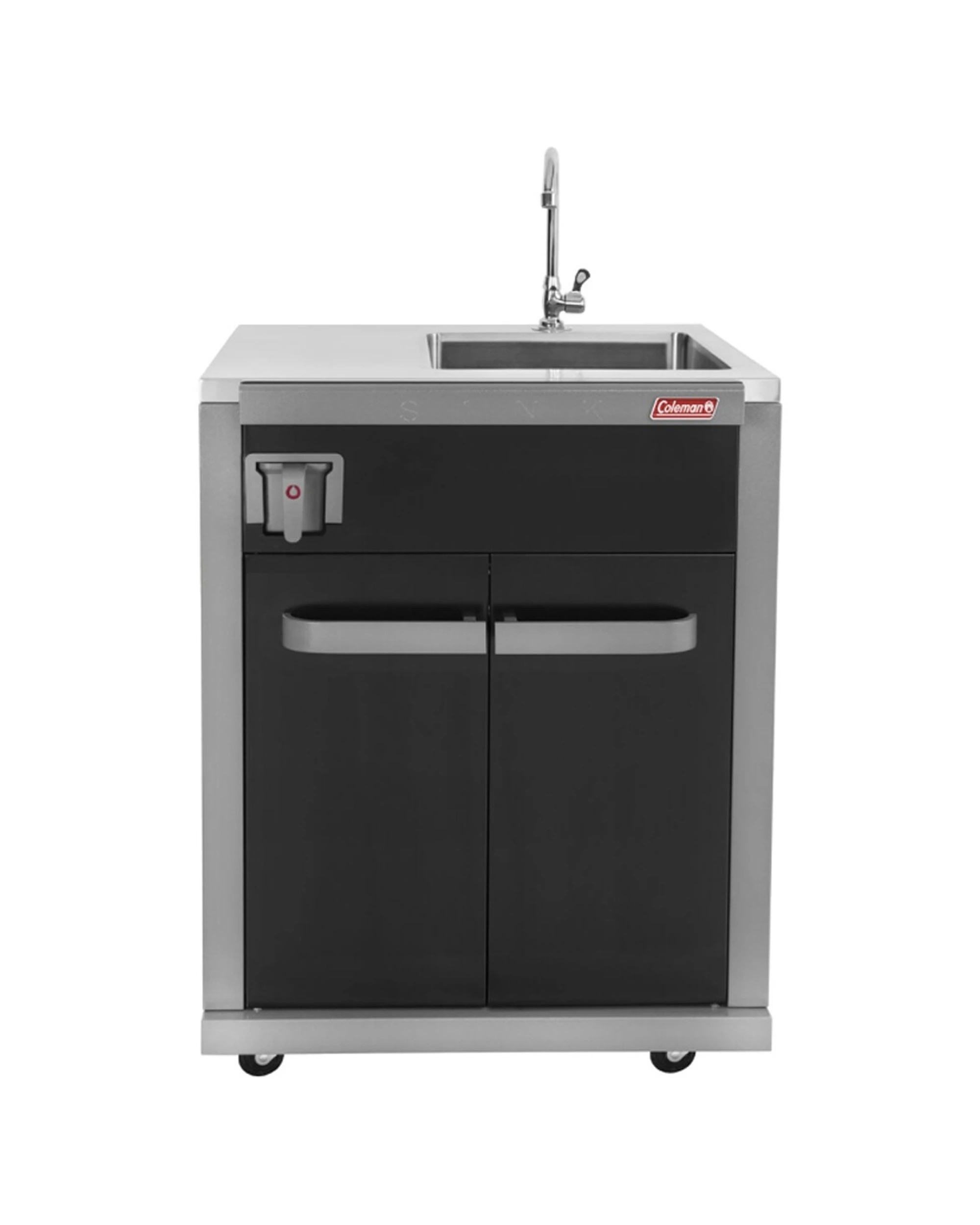 4 Coleman Revolution Dual Fuel Kitchen With Sink And Fridge Modules - Gloss - Black, 4 of 4