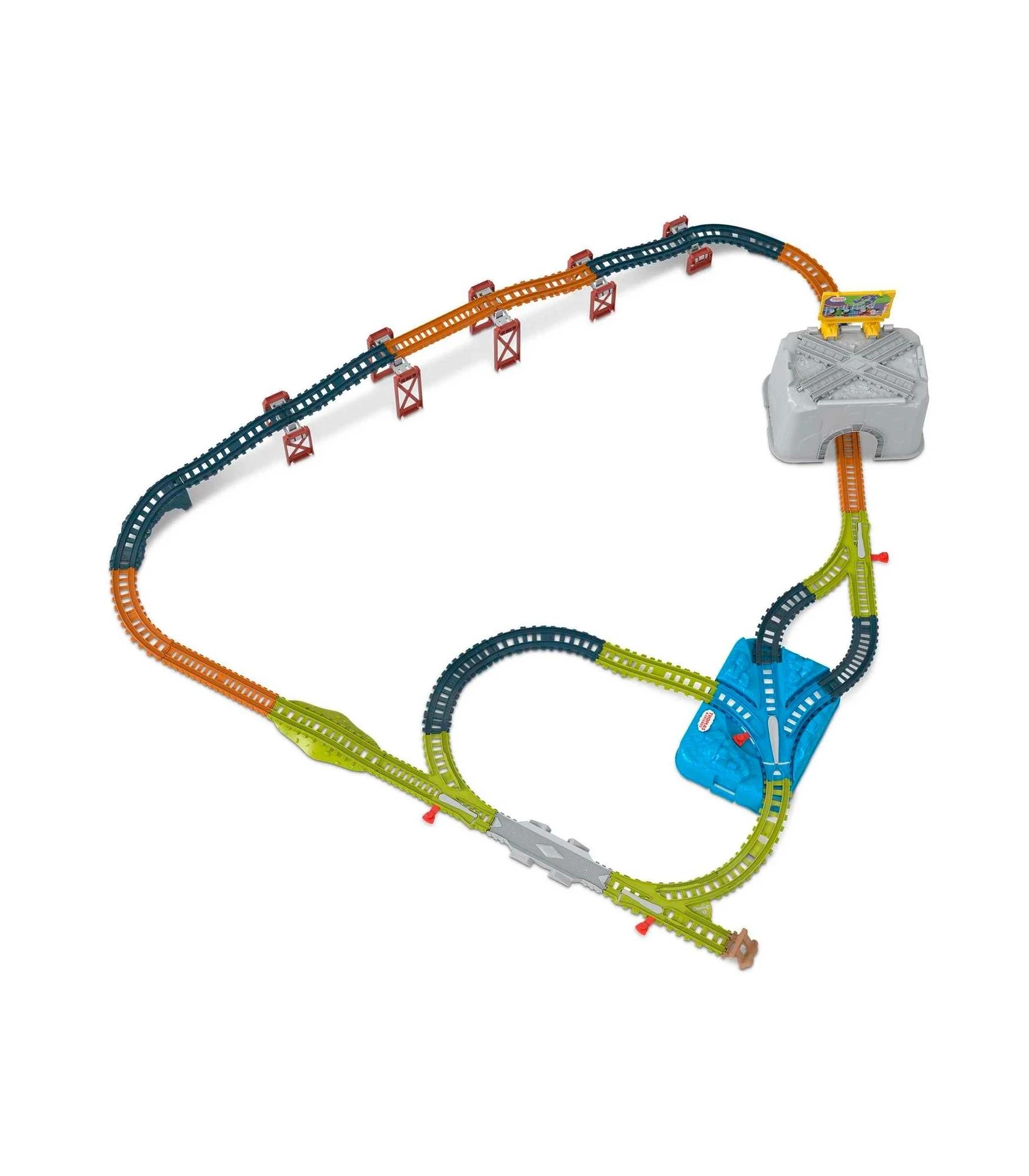 4 Thomas & Friends Connect & Build Track Bucket - Blue, 4 of 6