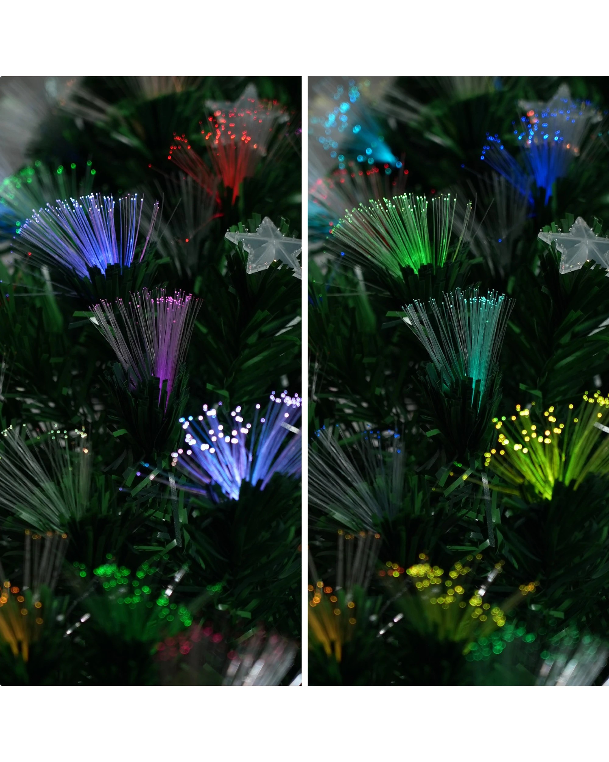 9 Christabelle 1.2m Enchanted Pre Lit Fibre Optic Christmas Tree Stars, 9 of 10