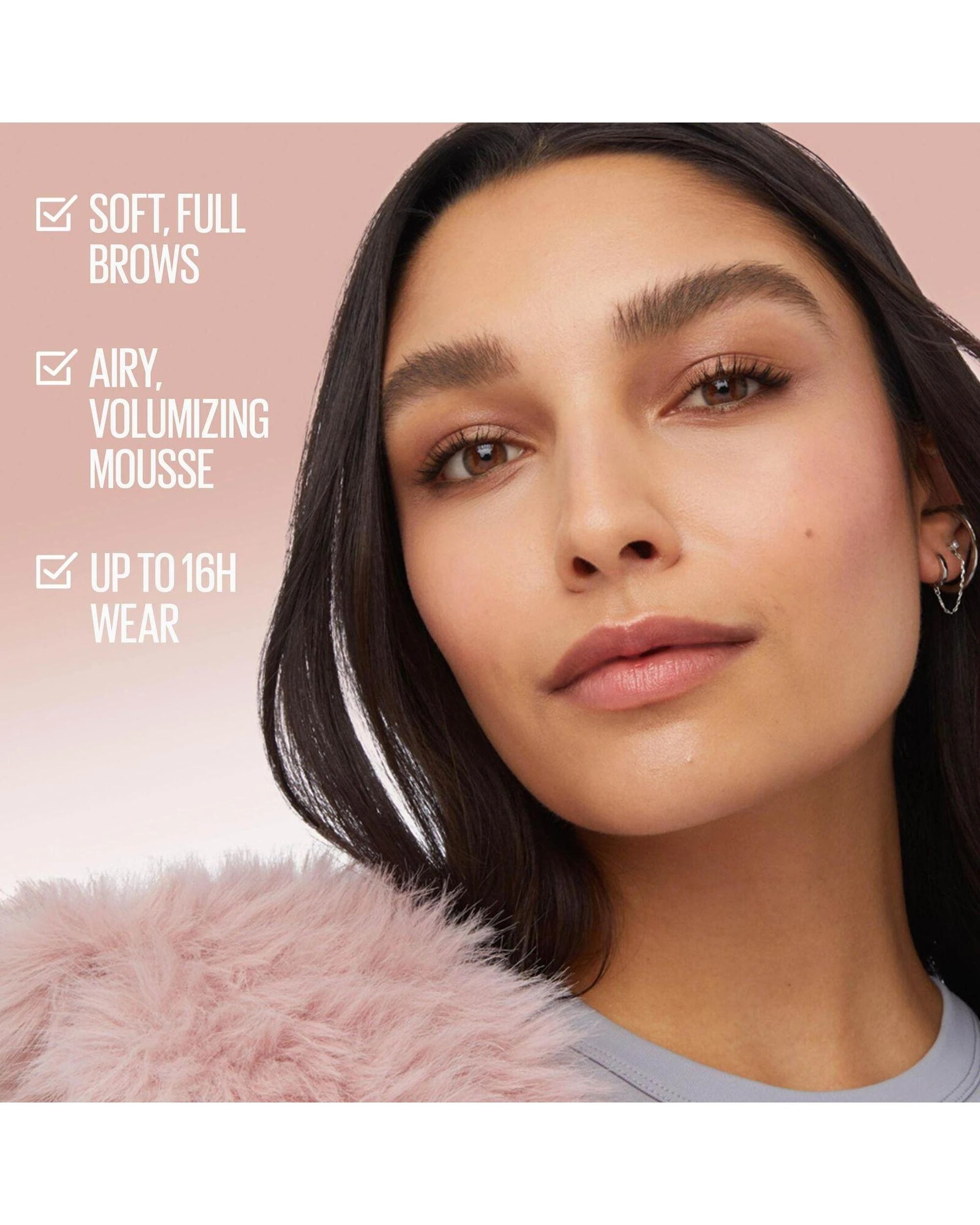 6 Maybelline Super Fluff Brow Mousse 5mL - 255 Soft Brown - Brown, 6 of 9