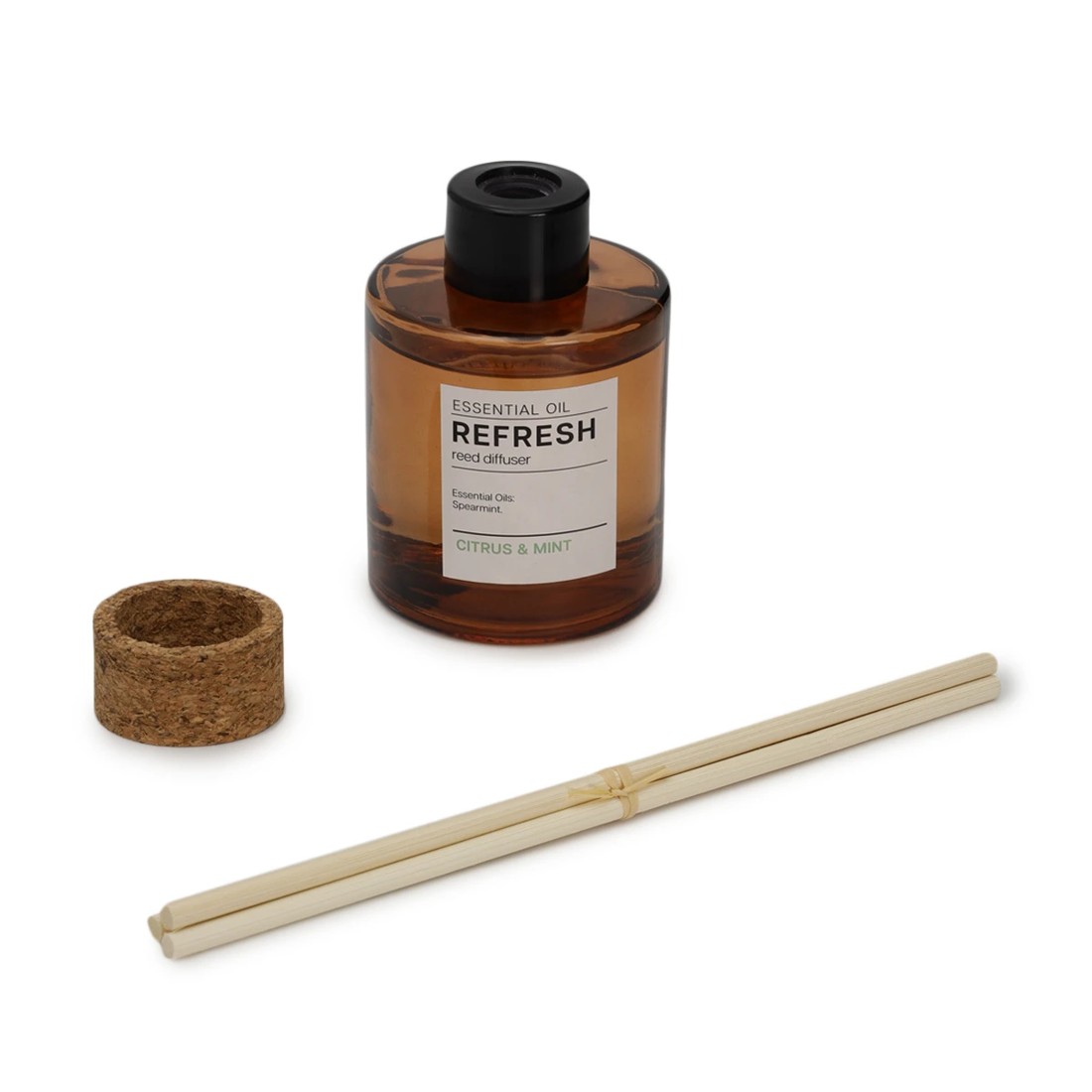 3 Aroma Refresh Citrus and Mint Liquid Reed Diffuser 130ml, 3 of 6