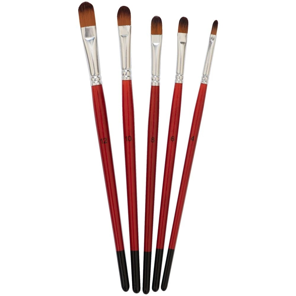 5 Born Filbert Taklon Set 5 Pack, 5 of 5