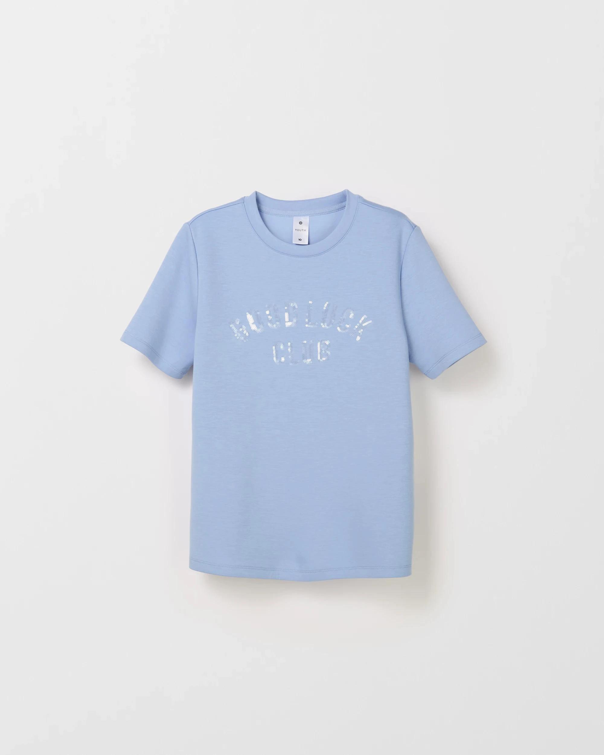 4 Target Kids Scuba Longline T-Shirt BRUNNERA BLUE, 4 of 6