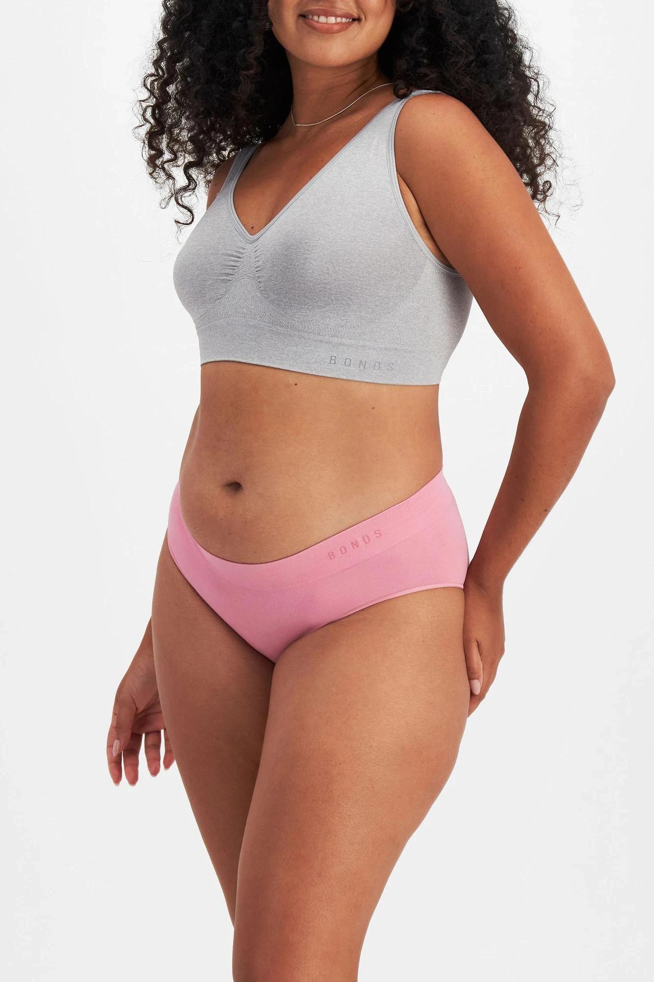 4 Bonds Seamless Comfy Crop Top LIGHT GREY, 4 of 8