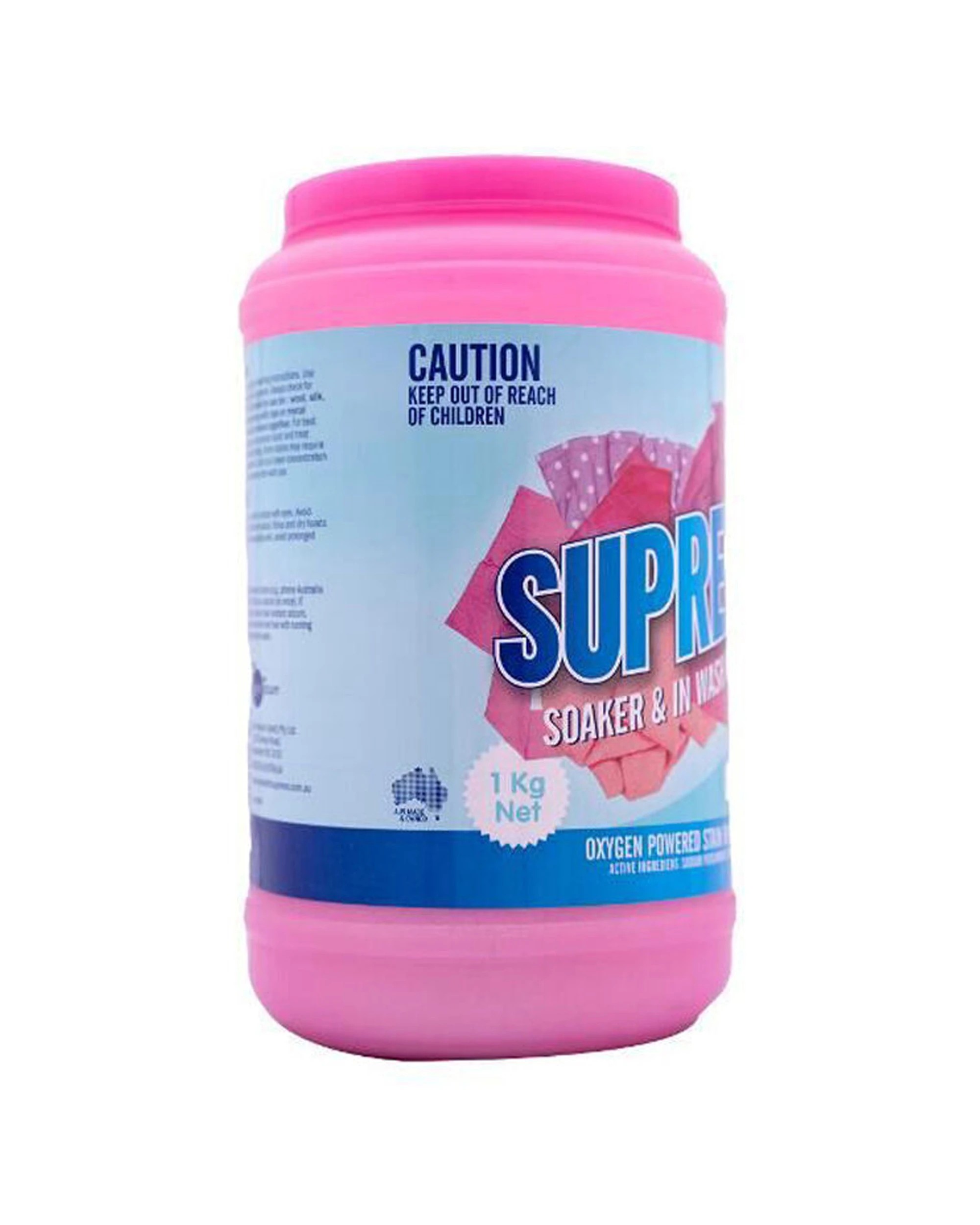 3 Supreme 6PK Oxy Active Oxygen Stain Remover Cleaner Laundry 1kg Pack - Multi, 3 of 5