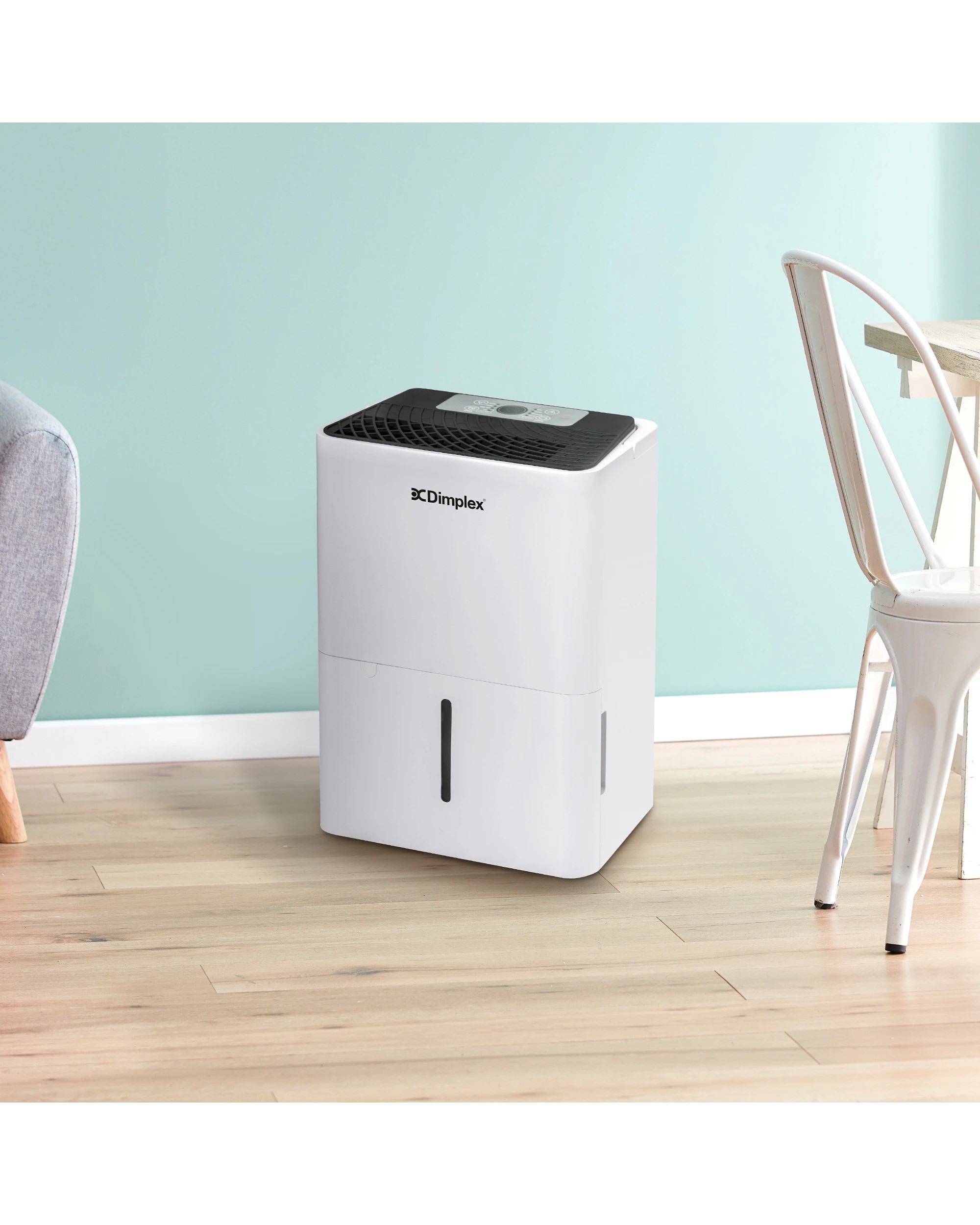 5 Dimplex Dc12depur 12l 270w Portable Dehumidifier W/hepa Air Cleaner/purifier - White, 5 of 8