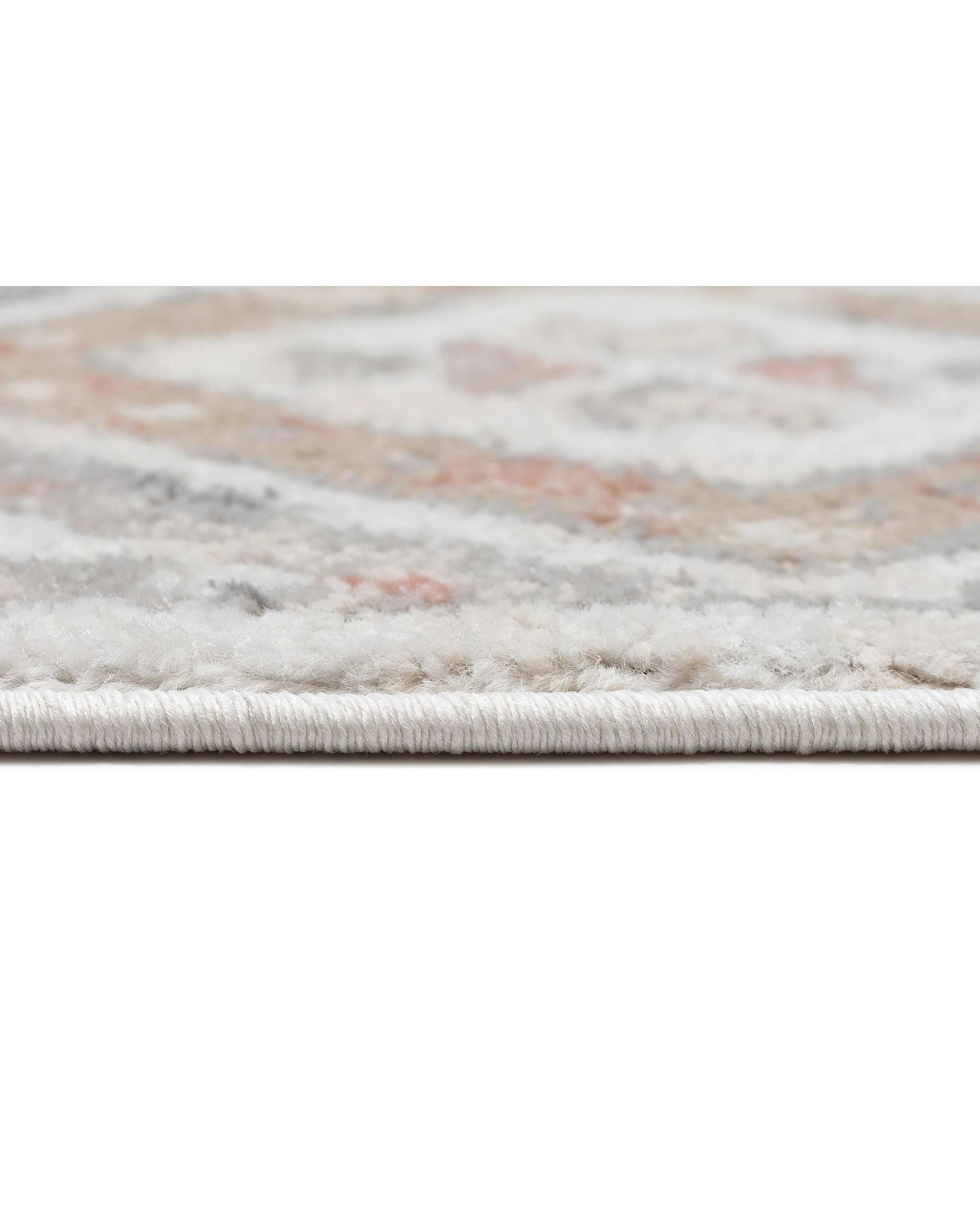 8 Loopsie Sorell Traditional Medallion Rug-370cm x 280cm - White, 8 of 8