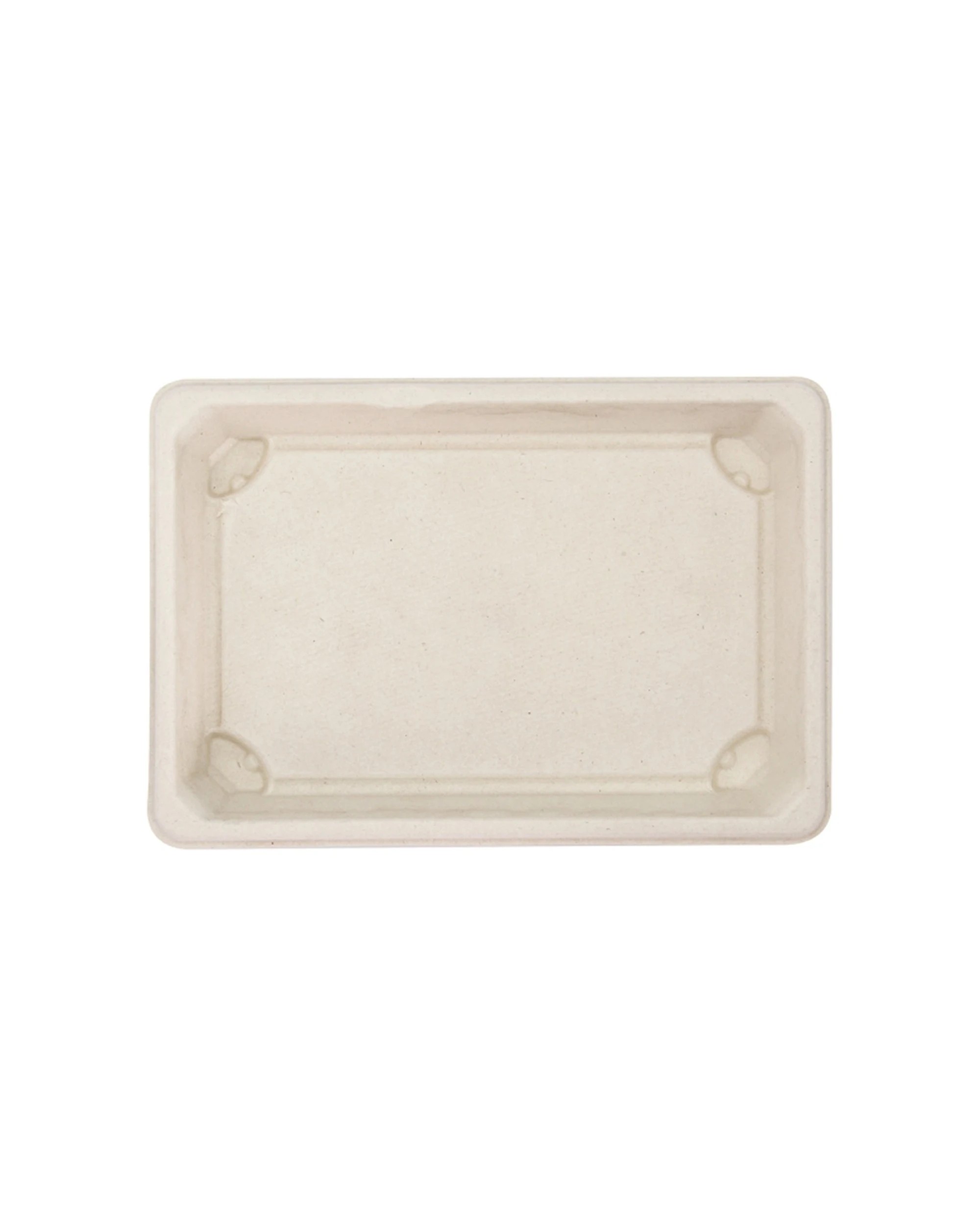 1 Partyware 10pc Earth-Friendly Durable Tray Set 185x128mm - Natural, 1 of 1