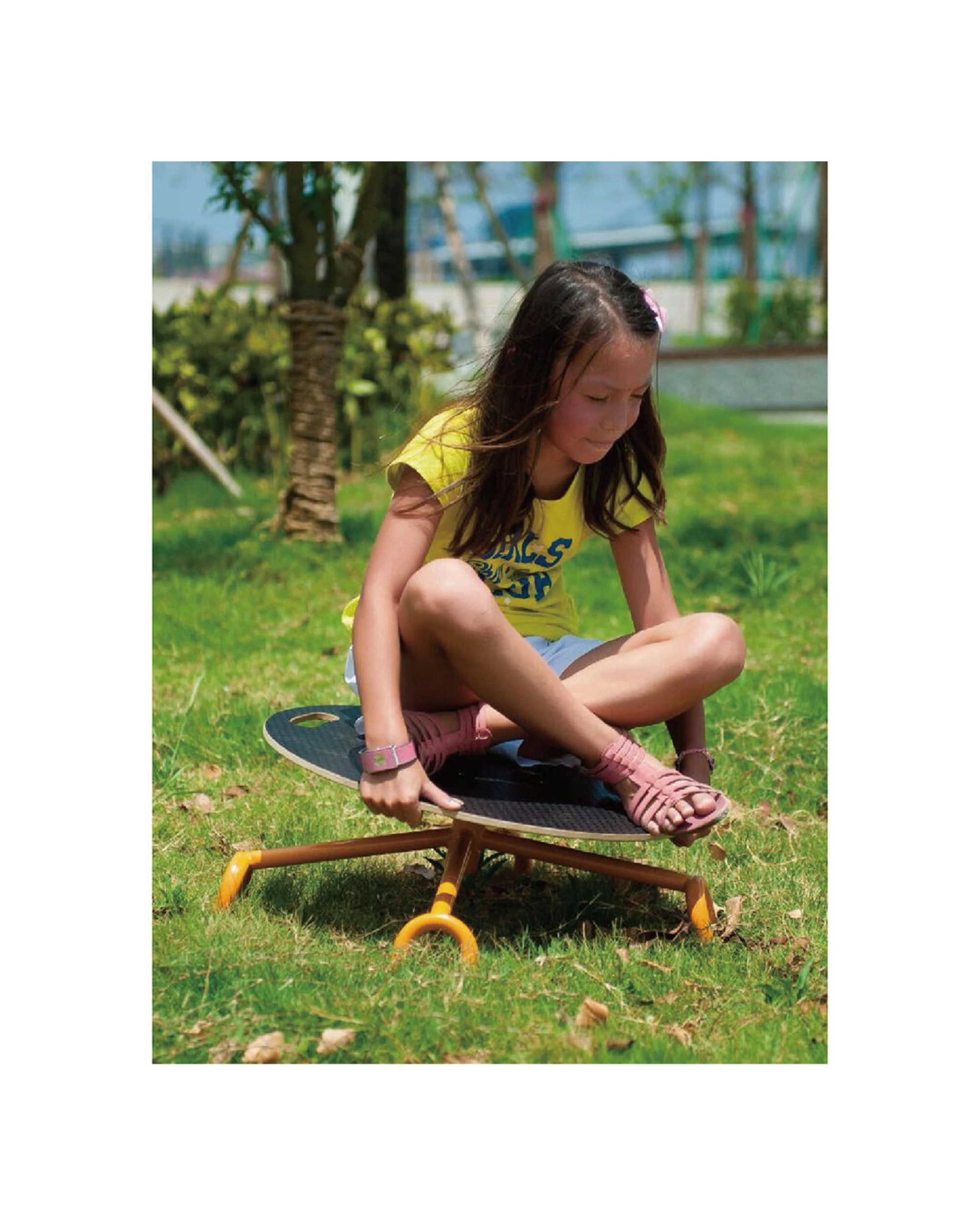 3 Top-Trike Turning Table Play Kids Balance Toy Spinning Play Platform Size 55cm - Multi, 3 of 3