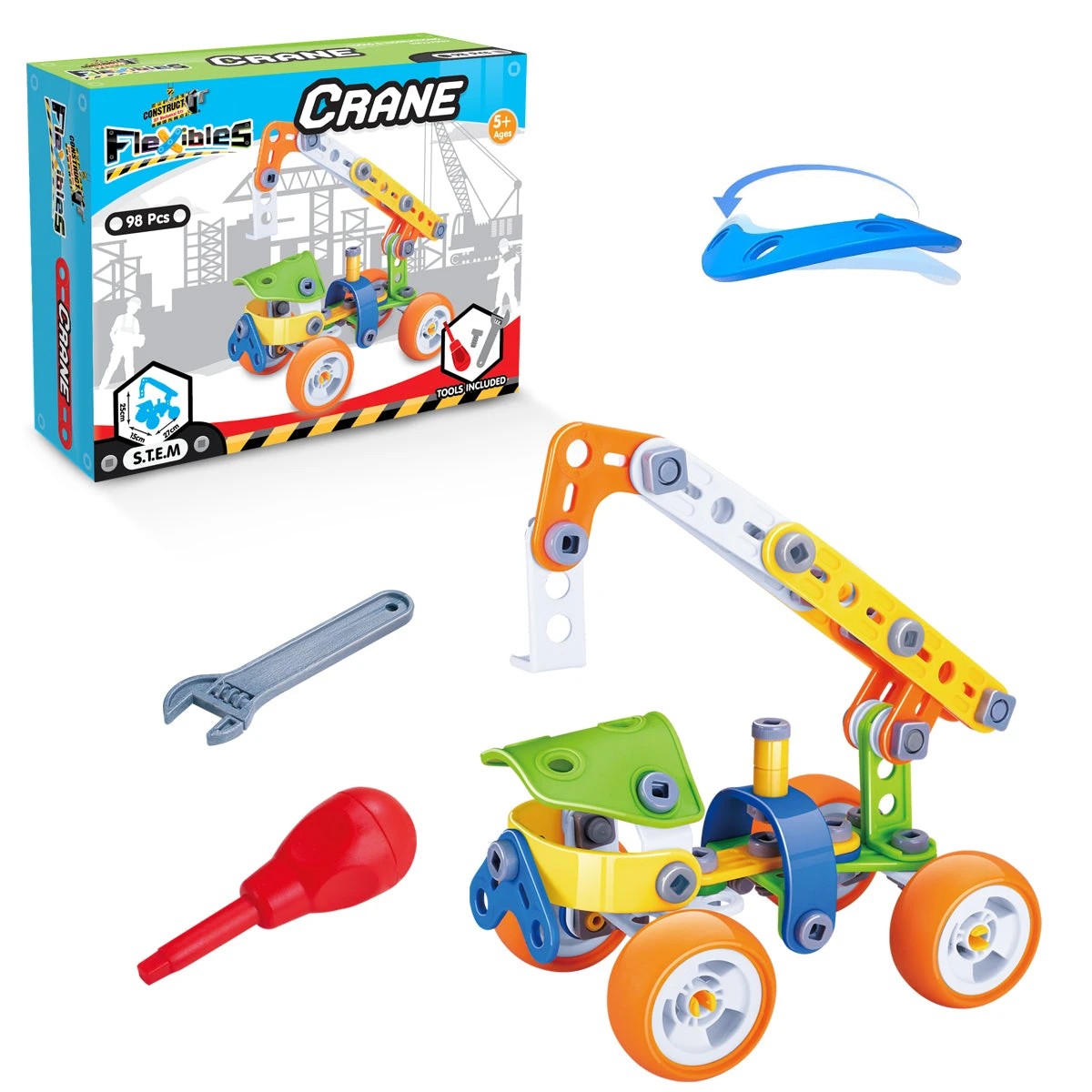 3 Construct-It Crane, 3 of 6