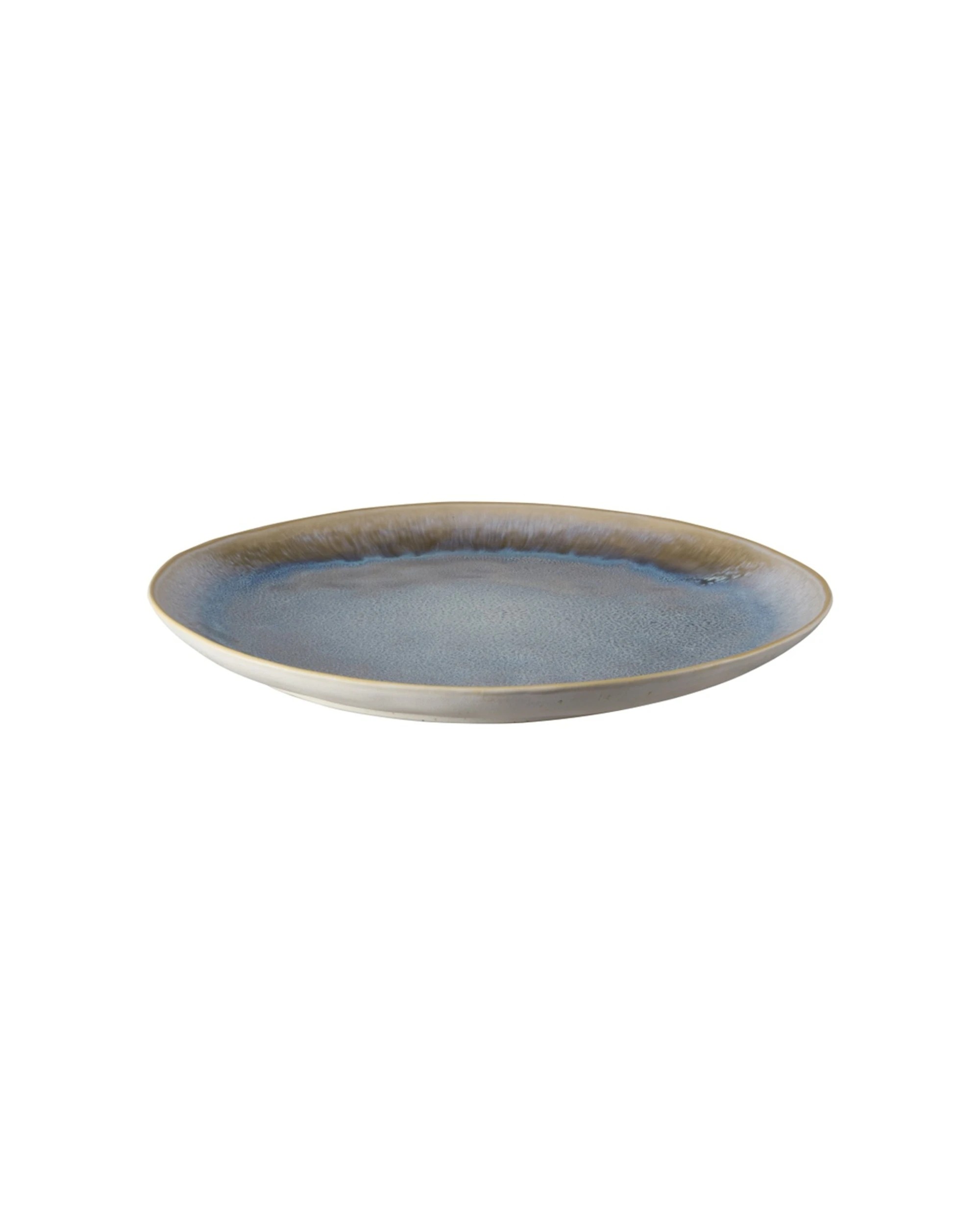 2 Maxwell & Williams Durable Stoneware Reactive Glaze Lunara Round Platter 33cm - Multi, 2 of 3