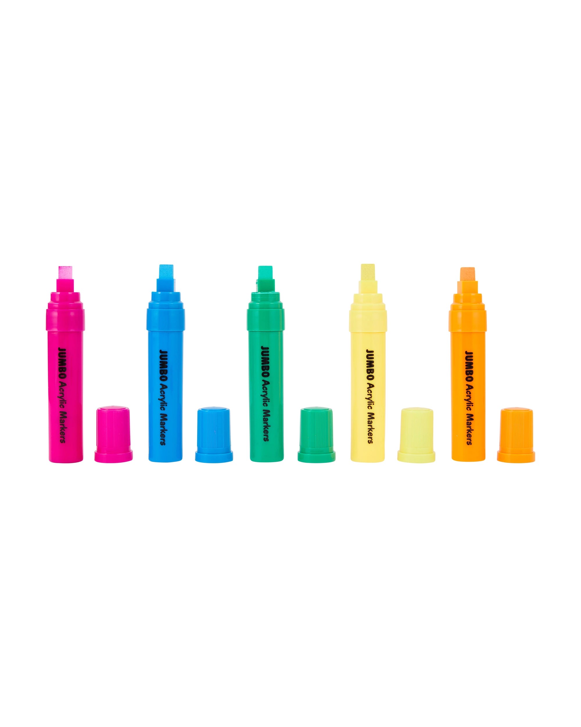 4 5 Pack Jumbo Paint Markers - Neon, 4 of 7