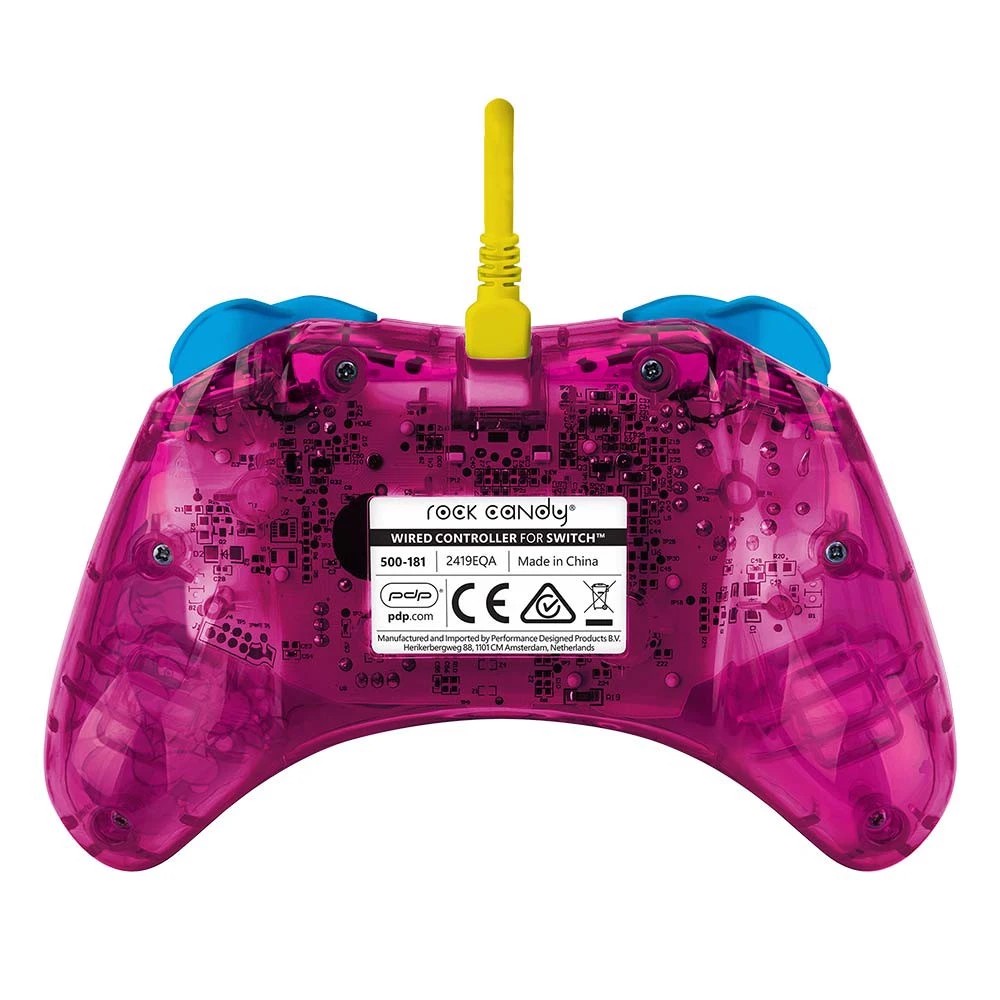 5 Rock Candy - Wired Controller - Bubblegum Peach - Pink, 5 of 6