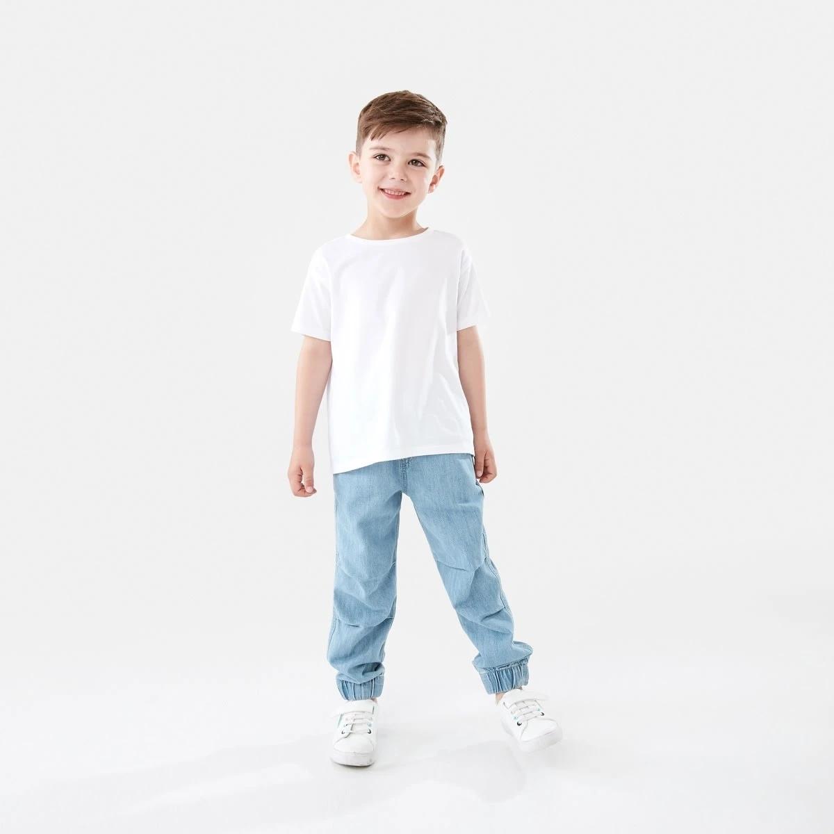 5 Denim Joggers LIGHT WASH, 5 of 8