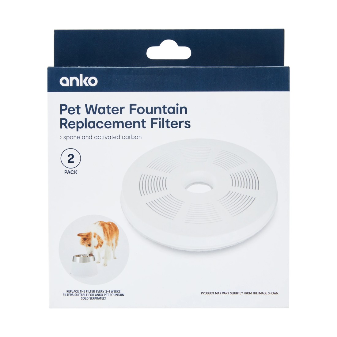 7 2 Pack Pet Water Fountain Replacement Filters, 7 of 8