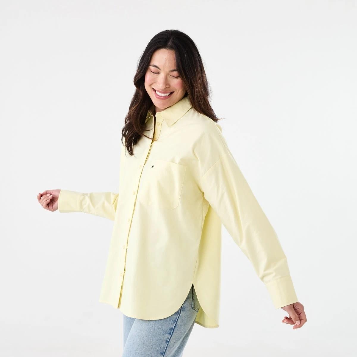 3 Long Sleeve Oxford Shirt FLAN, 3 of 9