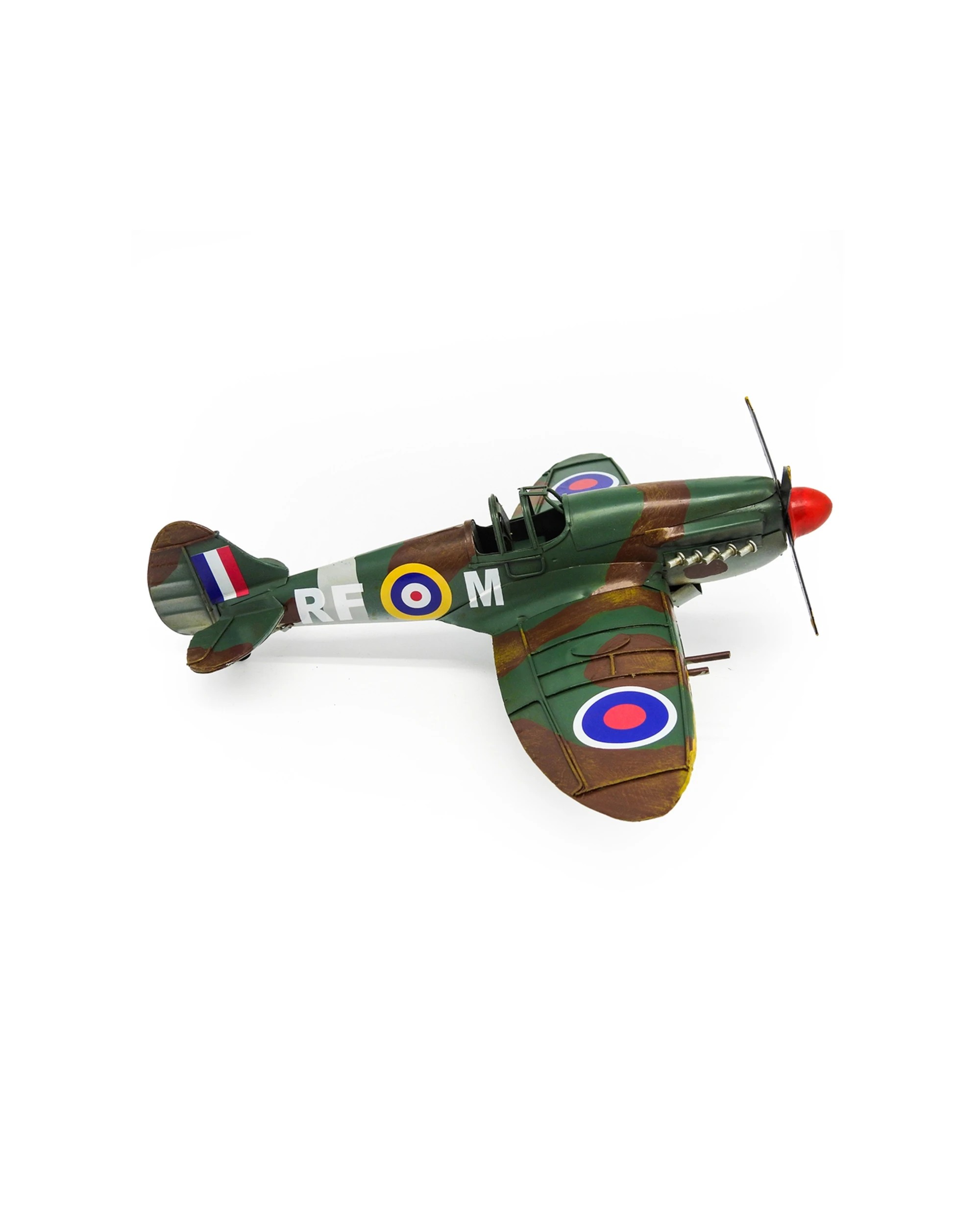 2 Boyle Metal Ornament Home Decor Collectible 1941 Spit Fire Plane 30.5x33x12.5cm - Multi, 2 of 4