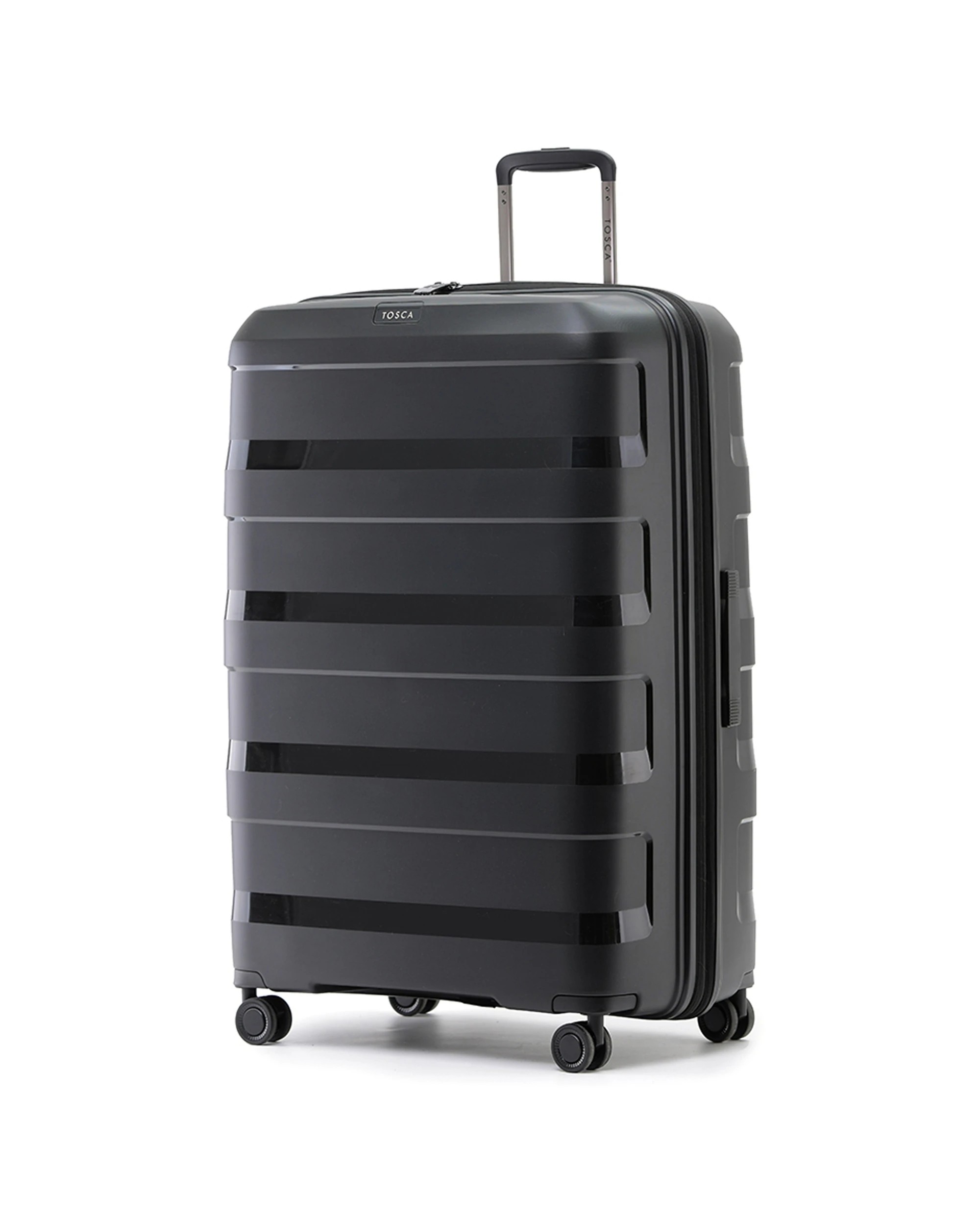 1 Tosca Comet Pp Travel 32" Luggage Checked Trolley - Black, 1 of 3
