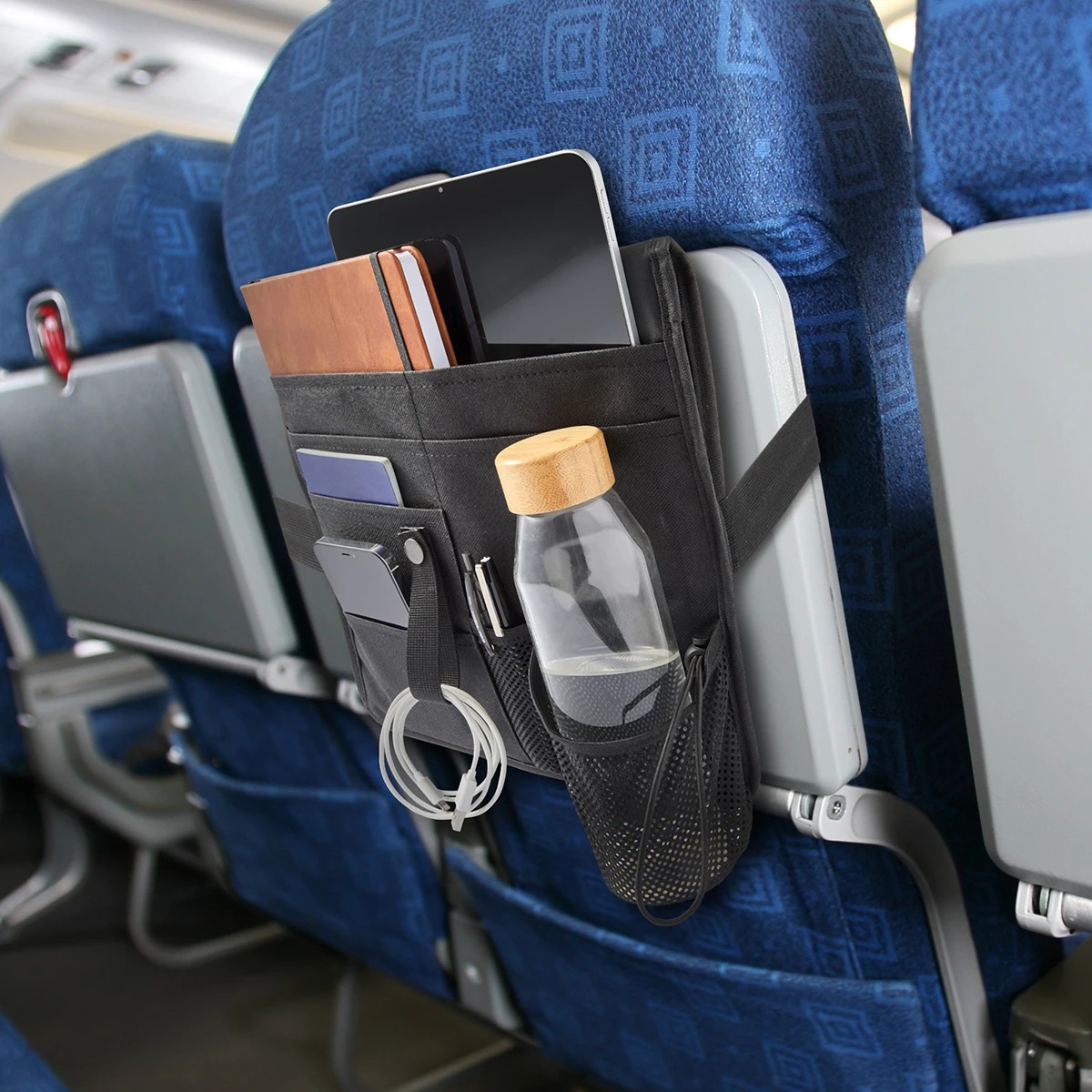 1 Inflight Organiser - Black, 1 of 9