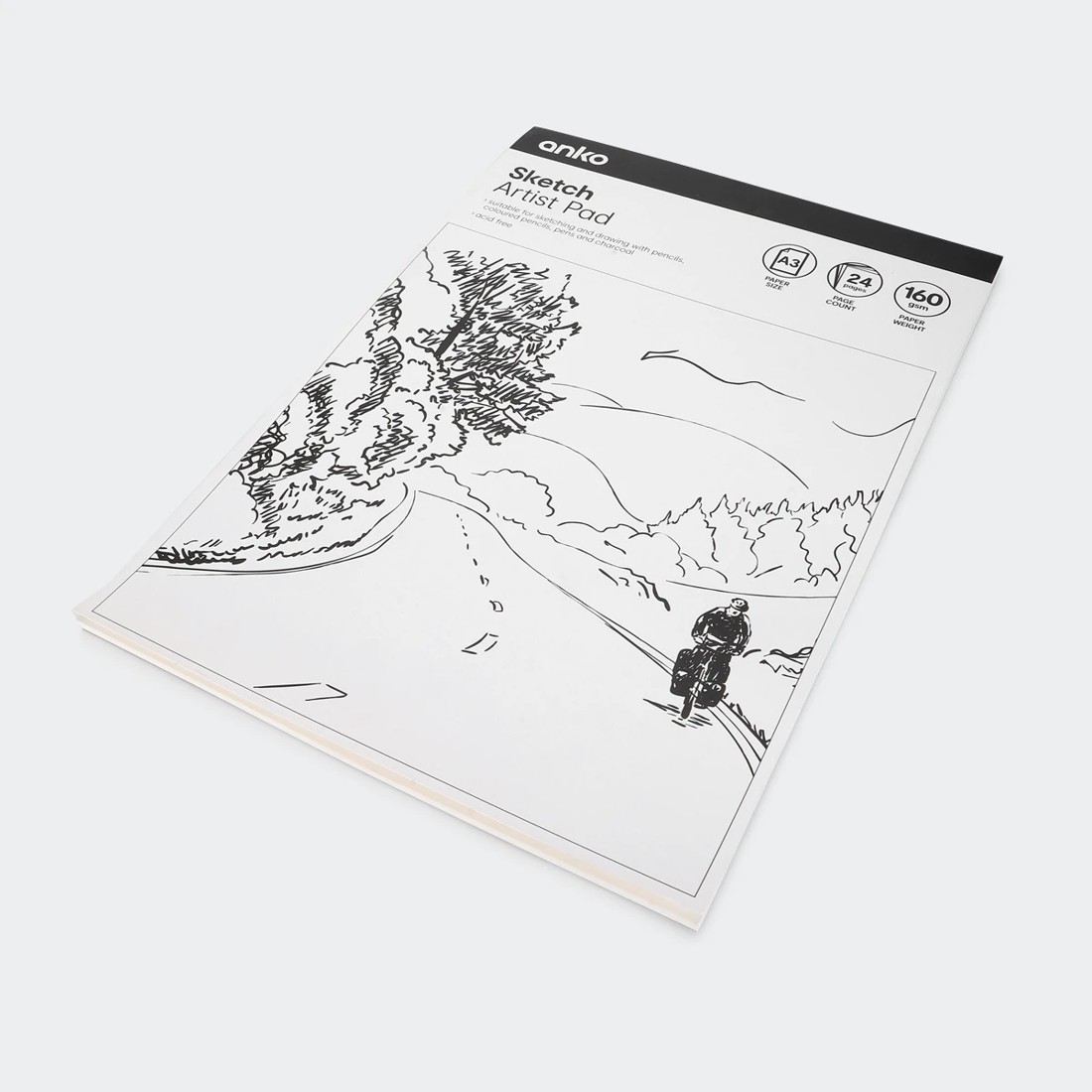 3 A3 Sketch Artist Pad, 3 of 6