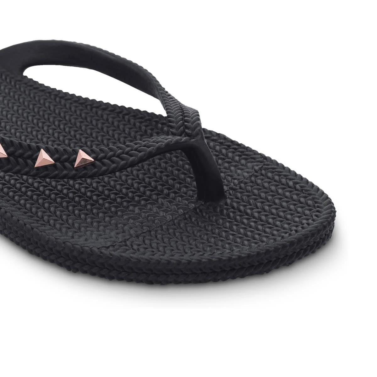 3 Trim Beach Thongs BLACK, 3 of 7
