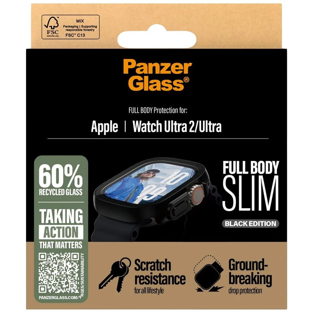 3 PanzerGlass Snappie Case Apple Watch Ultra Black, 3 of 4