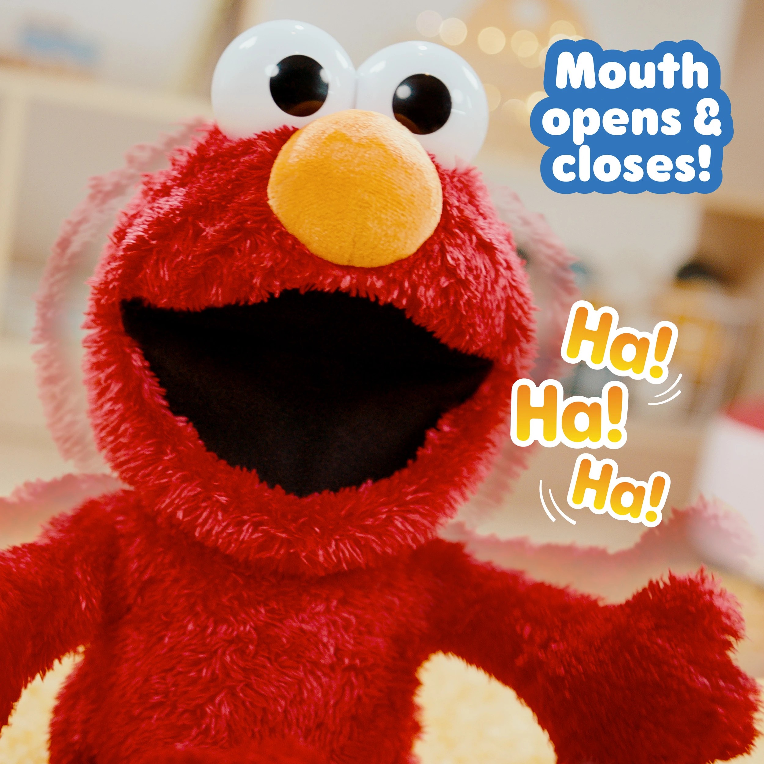 8 Sesame Street Tickle Me Elmo Giggle Max Plush Toy, 8 of 9