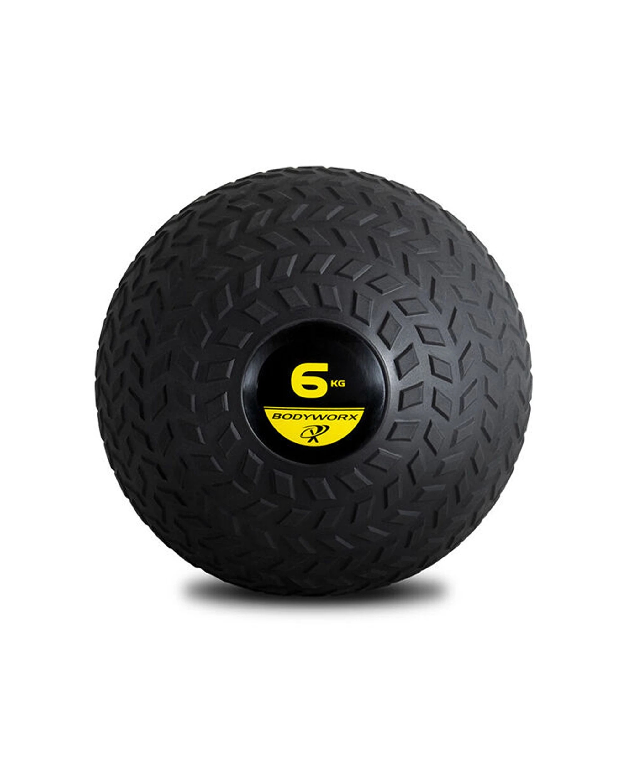 1 BODYWORX Slam Ball 6kg Home Gym Workout Training Exercise PVC And Sand - Black, 1 of 1