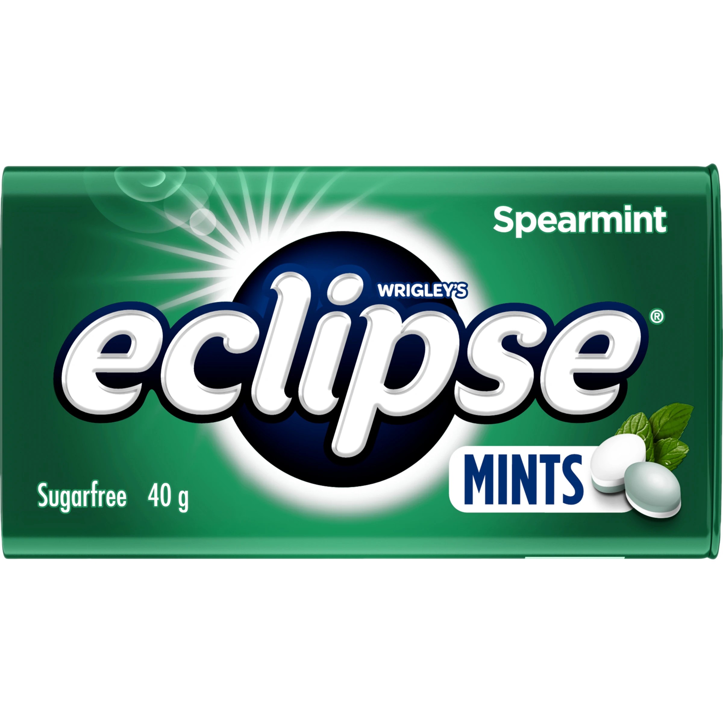 1 Wrigley's Eclipse Spearmint Tin 40g, 1 of 6