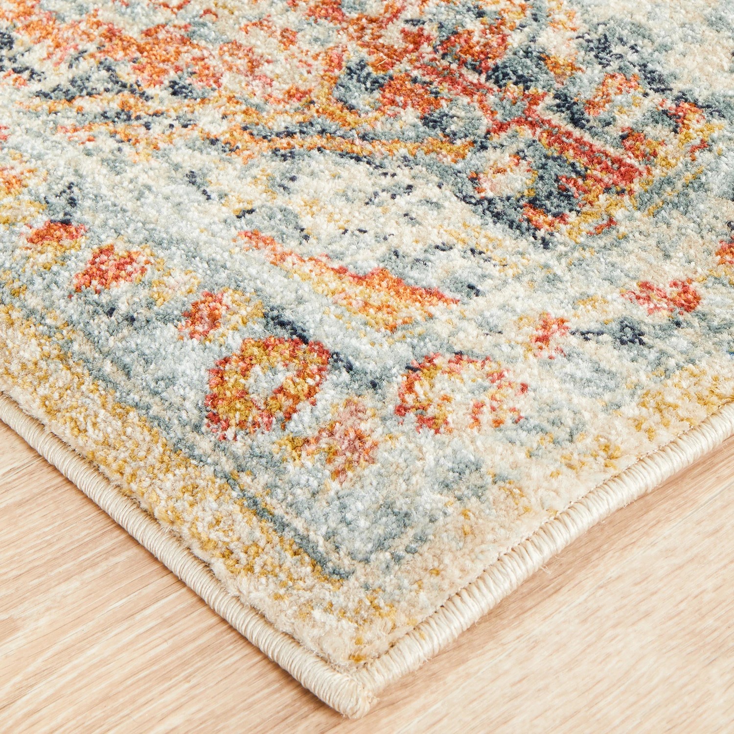 5 Common Ground Rugs Eterna 853 300x80cm - Medium Runner Power Loomed Pet Friendly Rug - Gold, 5 of 9
