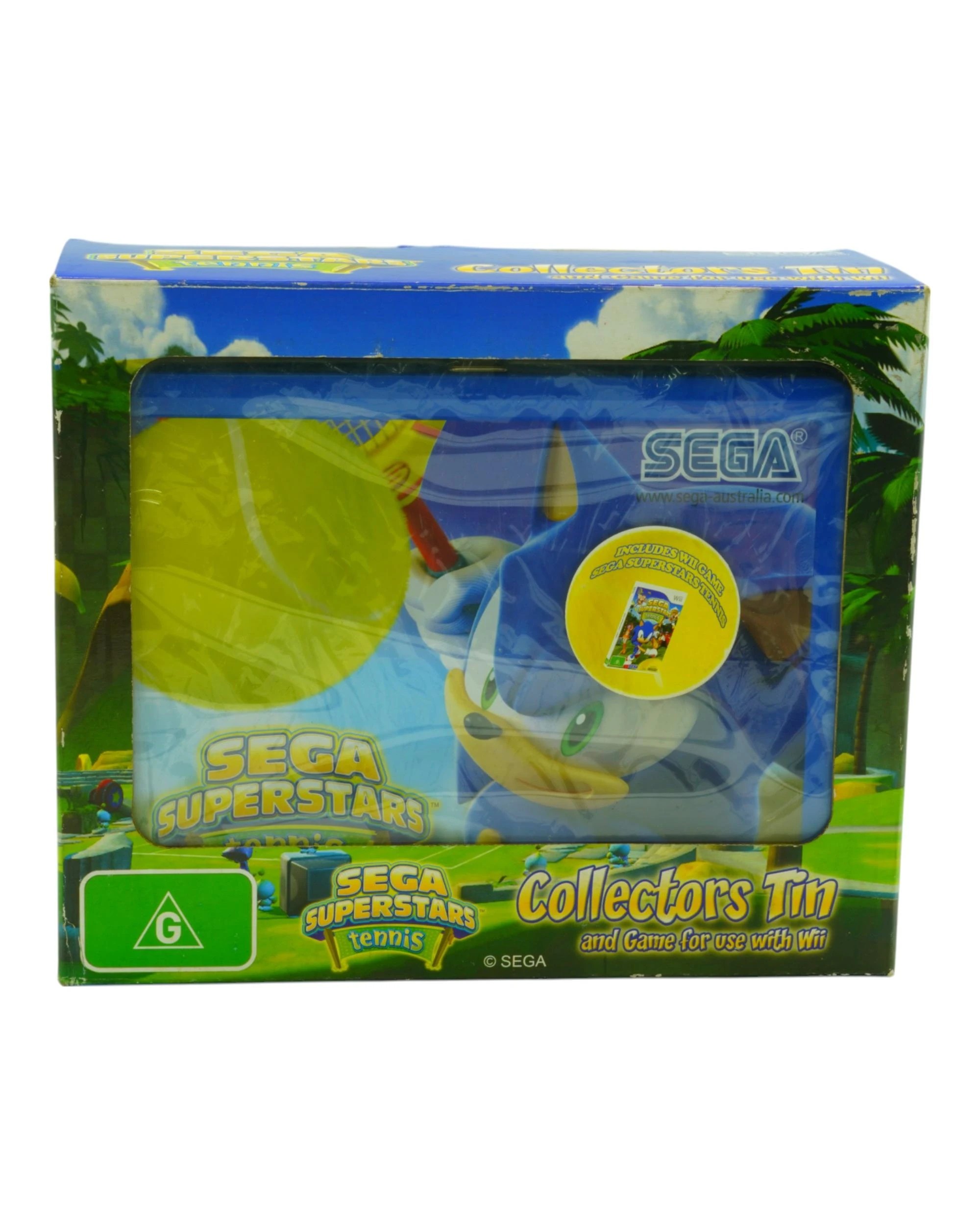 2 Sega Superstars Tennis Sonic Collectors Tin, 2 of 8