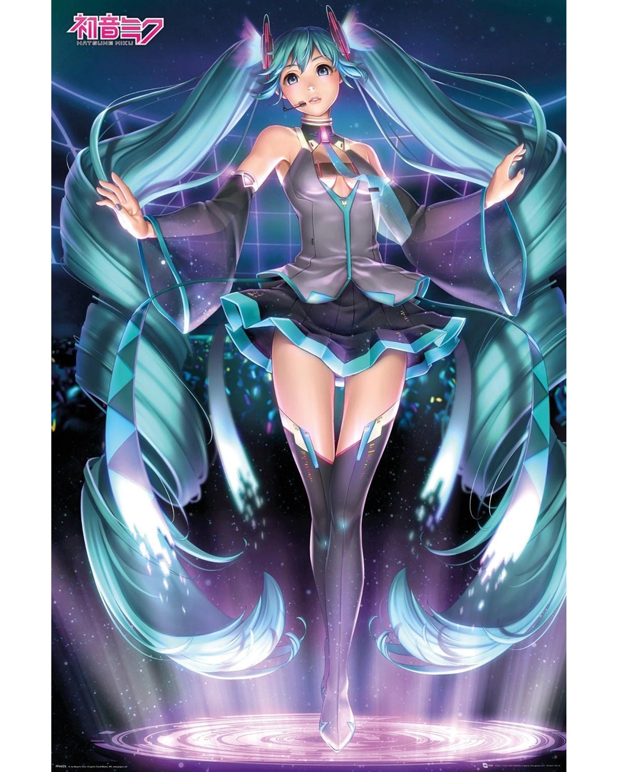 1 Hatsune Miku Projection Poster, 1 of 1