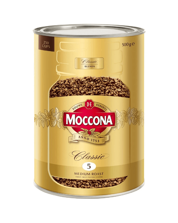 Moccona Classic Medium Roast Coffee 500g Tin