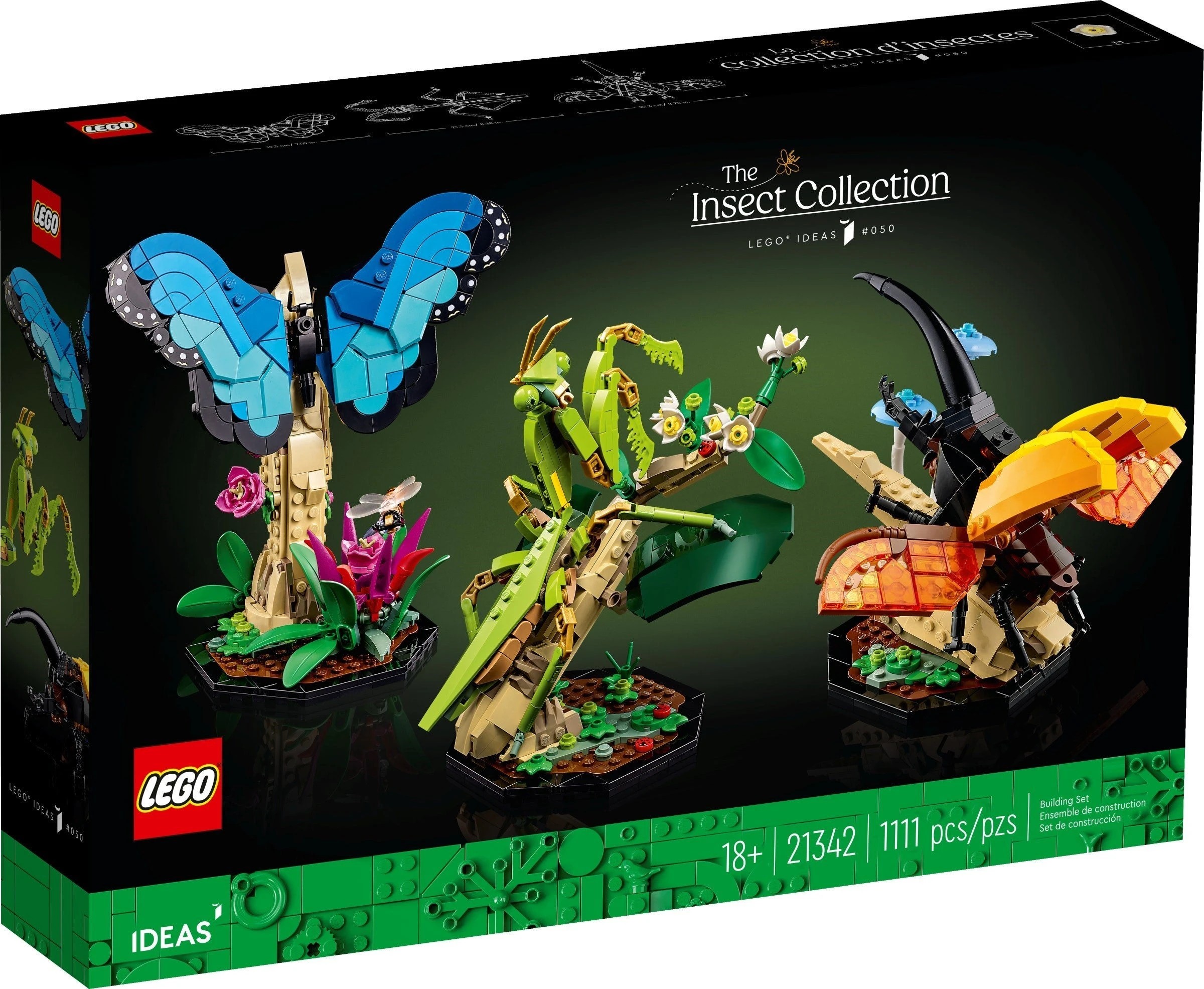 LEGO Ideas Series 21342 The Insect Collection - Kmart