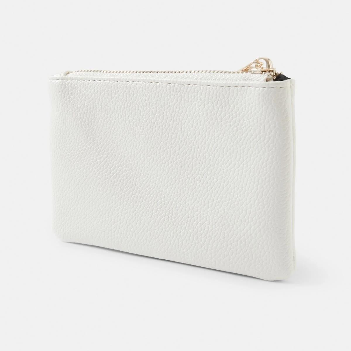 2 Double Pocket Purse OFF WHITE, 2 of 4