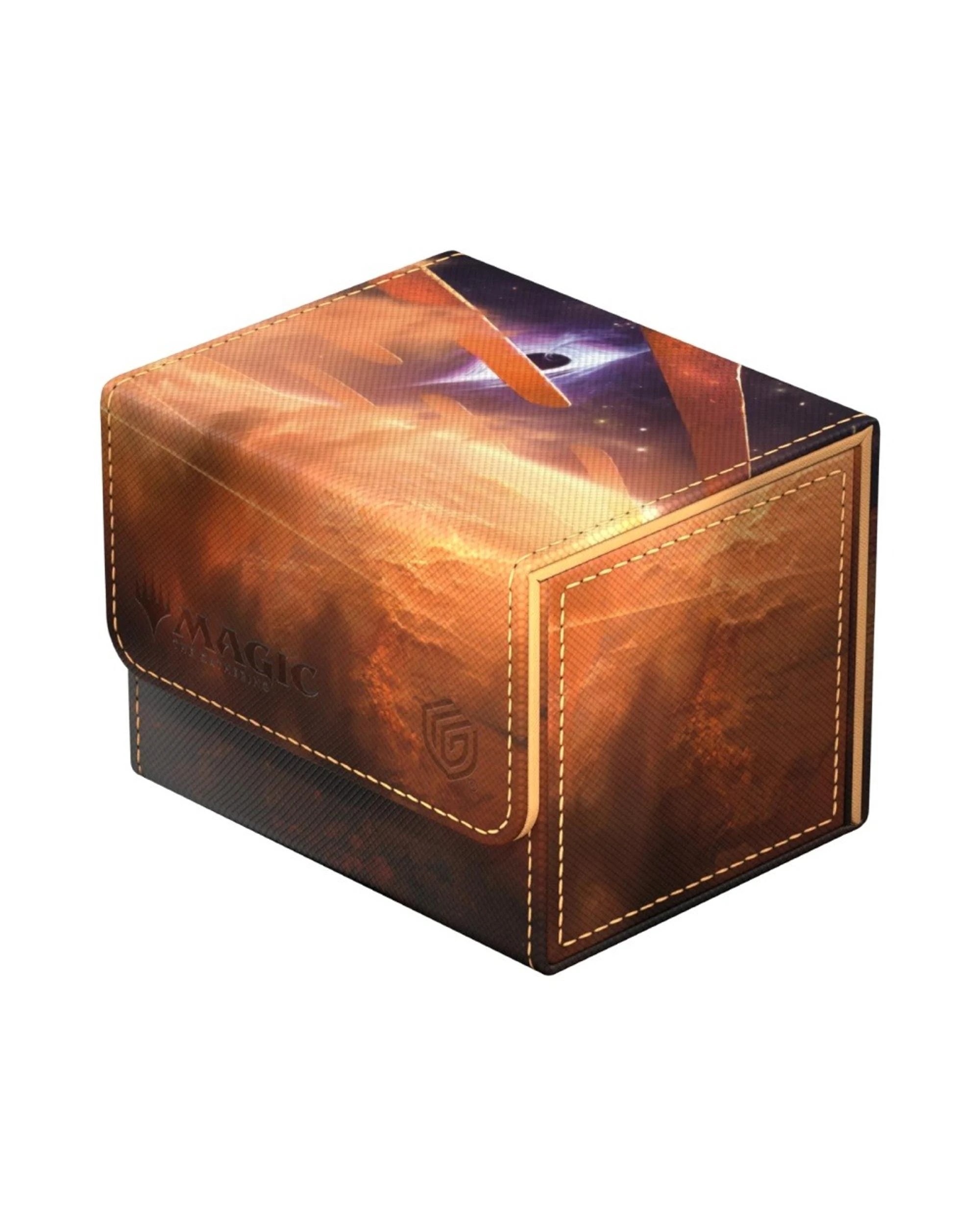1 Ultimate Guard Magic the Gathering Edge of Eternities XenoSkin Sidewinder 100+ Adagia Deck Box - Orange, 1 of 4