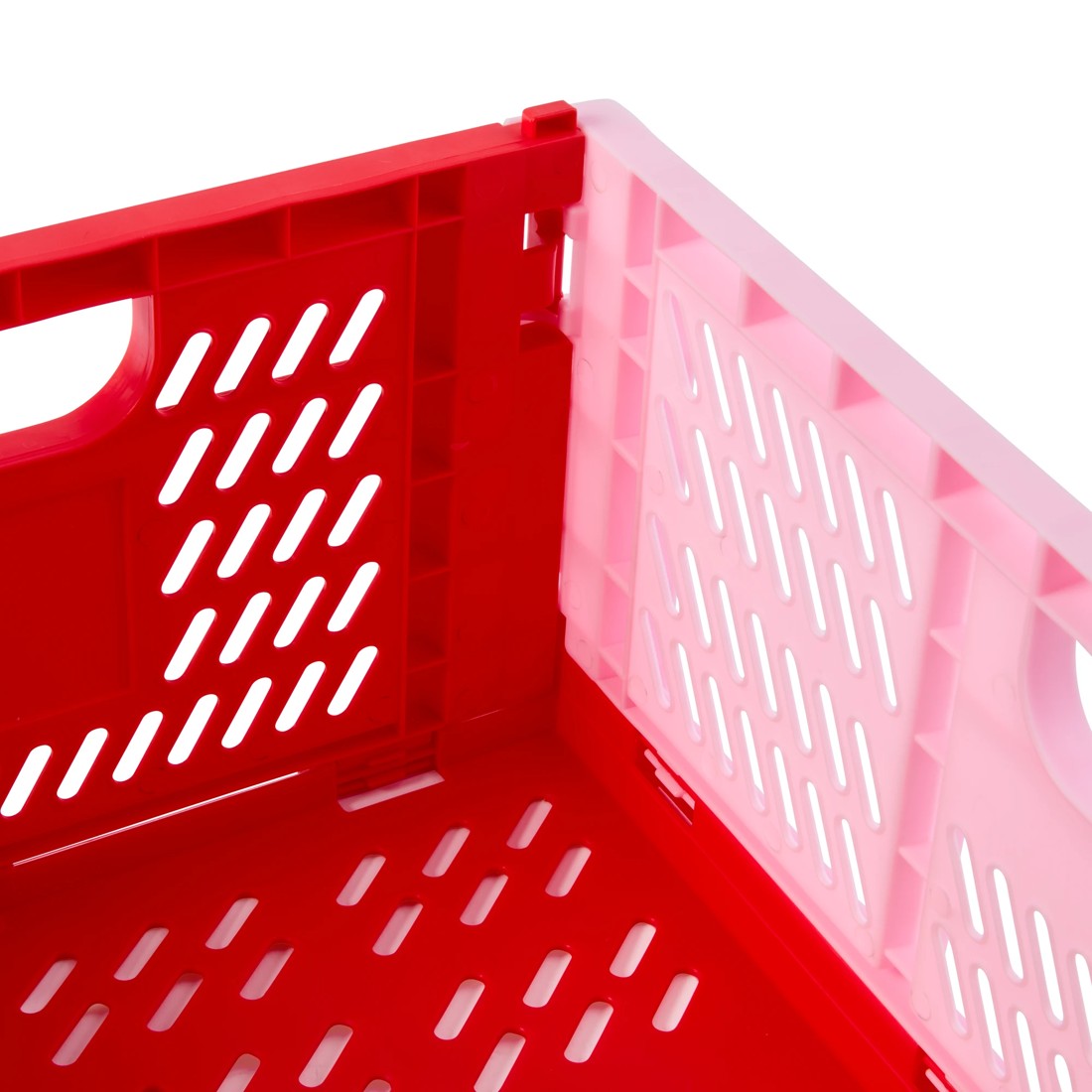 8 15L Collapsible Crate - Medium, Red, 8 of 10
