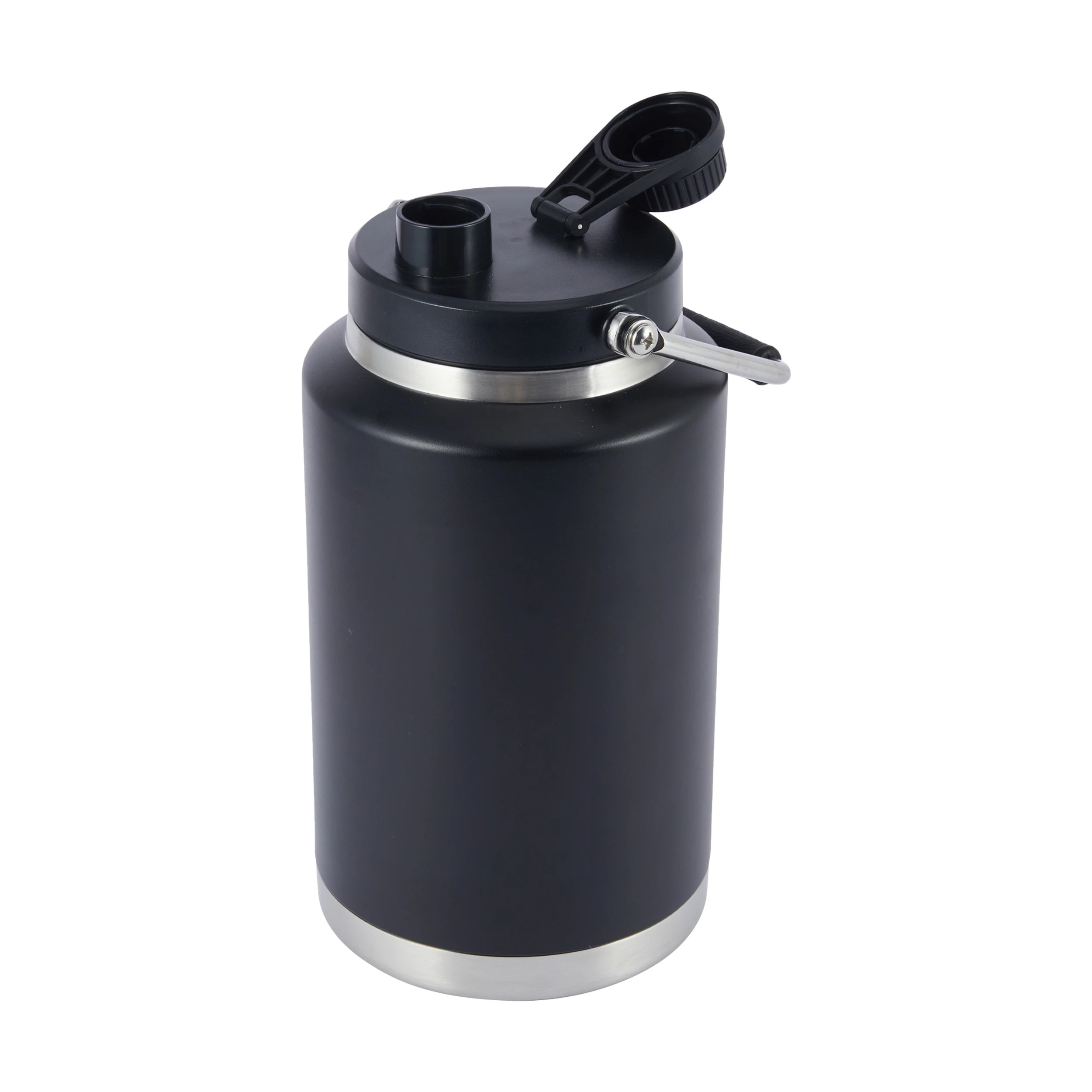 1 4L Double Wall Drink Cooler - Black, 1 of 6