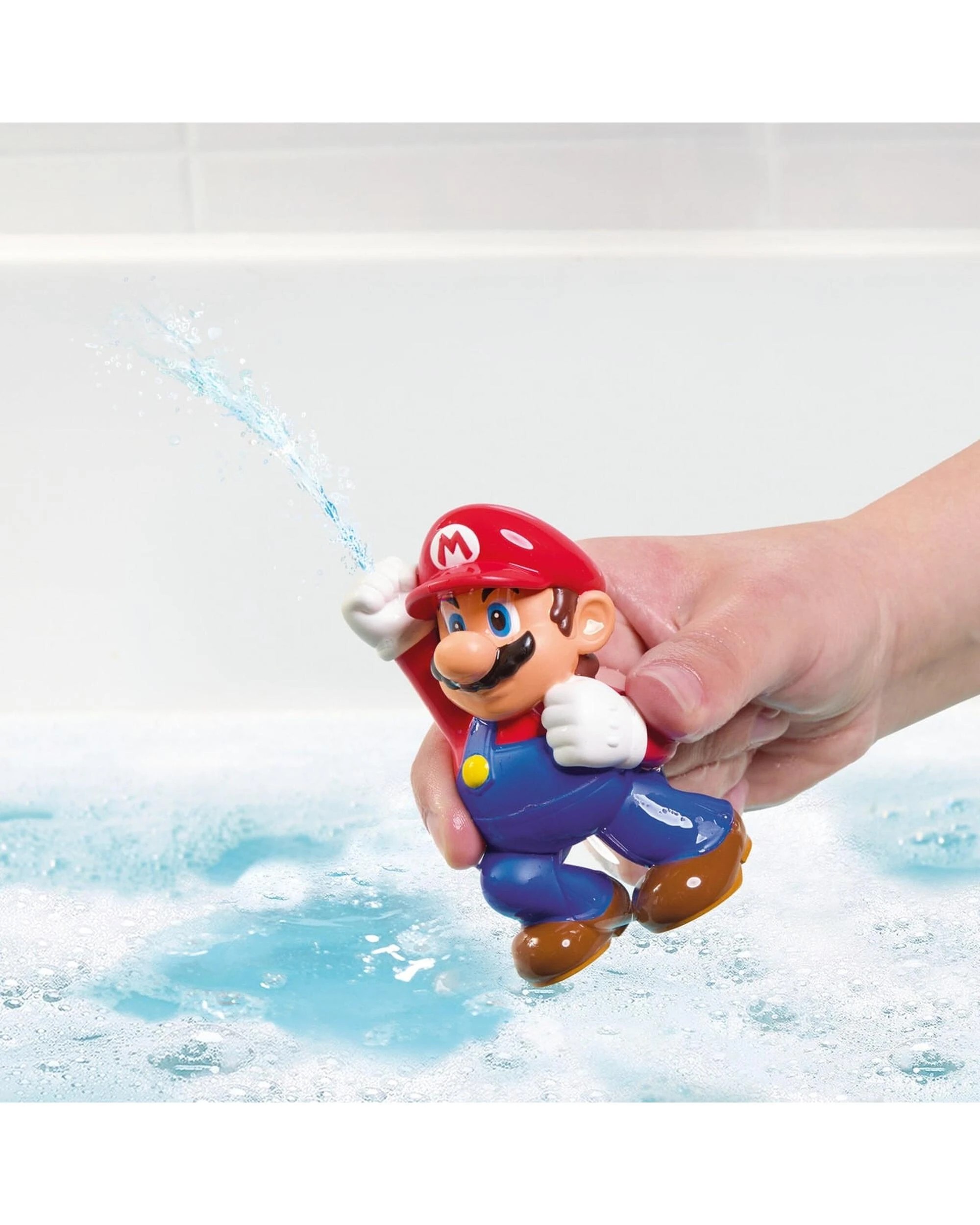 4 Tomy Toomies Super Mario Bath Squirters Mario and Goomba, 4 of 4