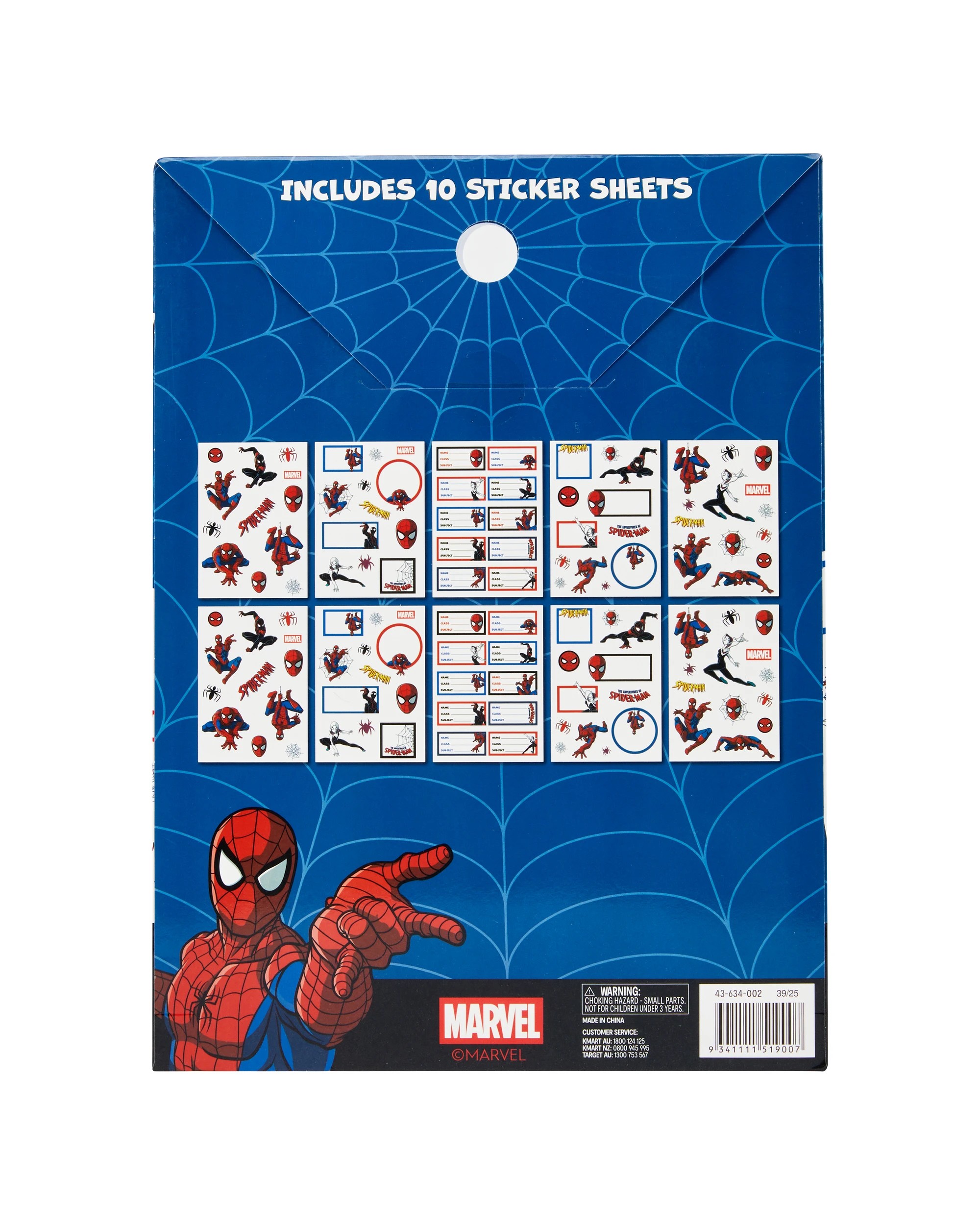 3 Marvel Spider-Man Sticker Pack, 3 of 3