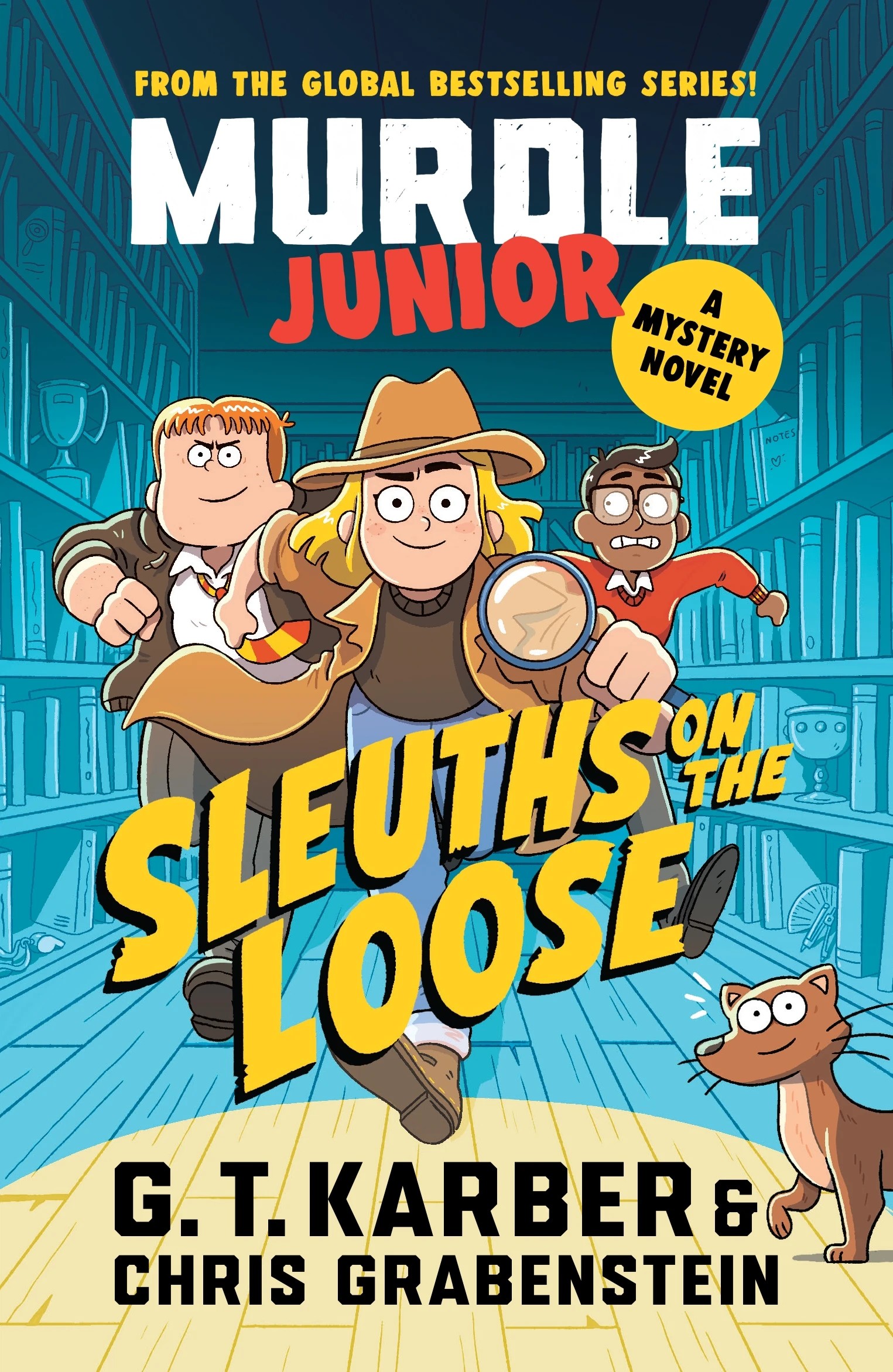 1 Murdle Junior Mysteries: Sleuths on the Loose by G. T. Karber and Chris Grabenstein - Book