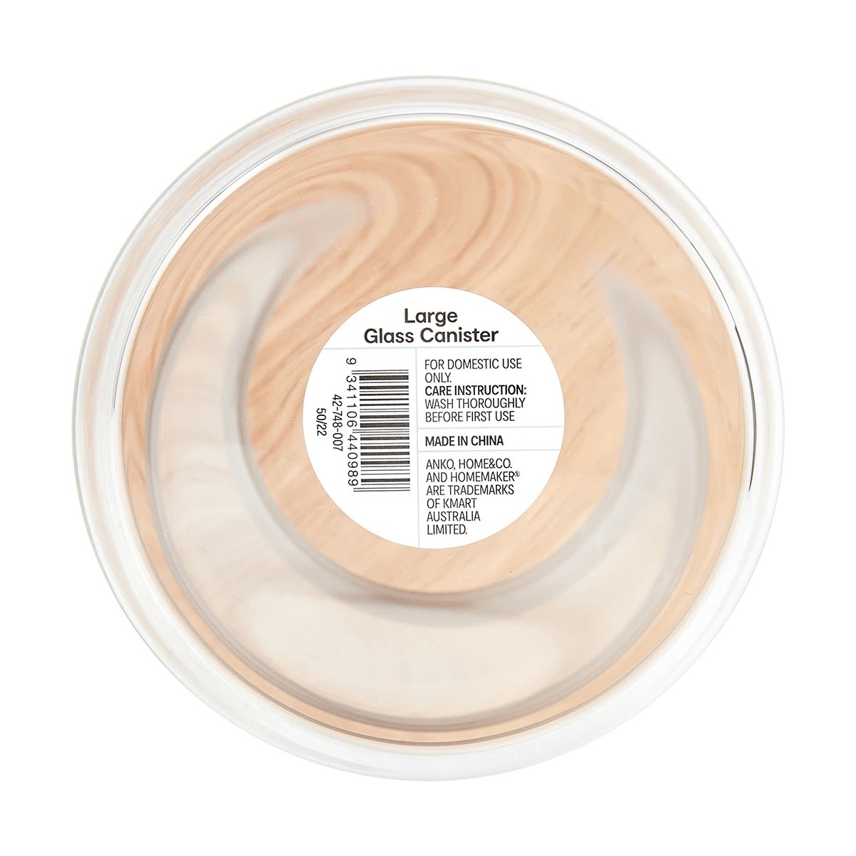 7 Large Glass Canister, 7 of 7