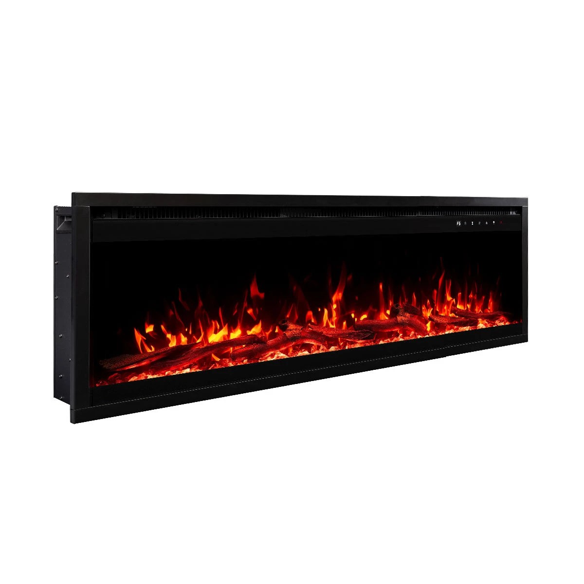 5 Moda Living Harmony 55 inch Electric Fireplace - Black, 5 of 5