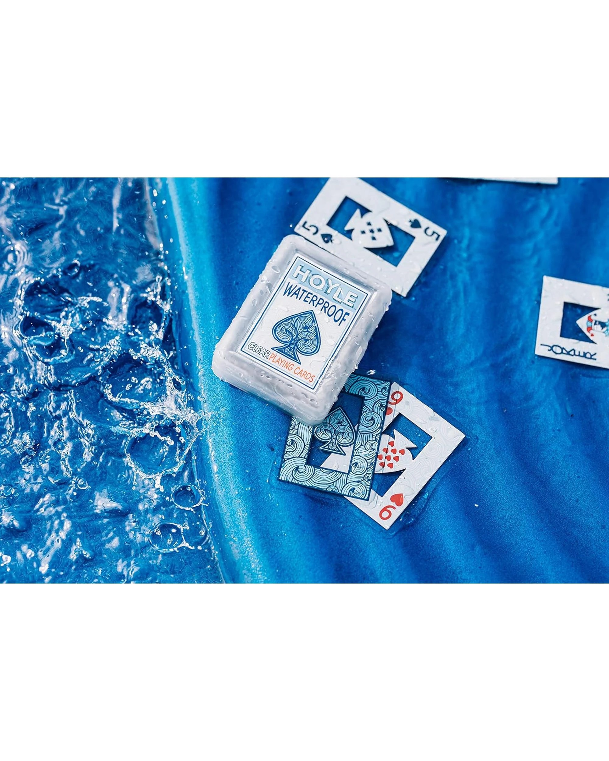 6 Hoyle Waterproof Clear Playing Cards, 6 of 6