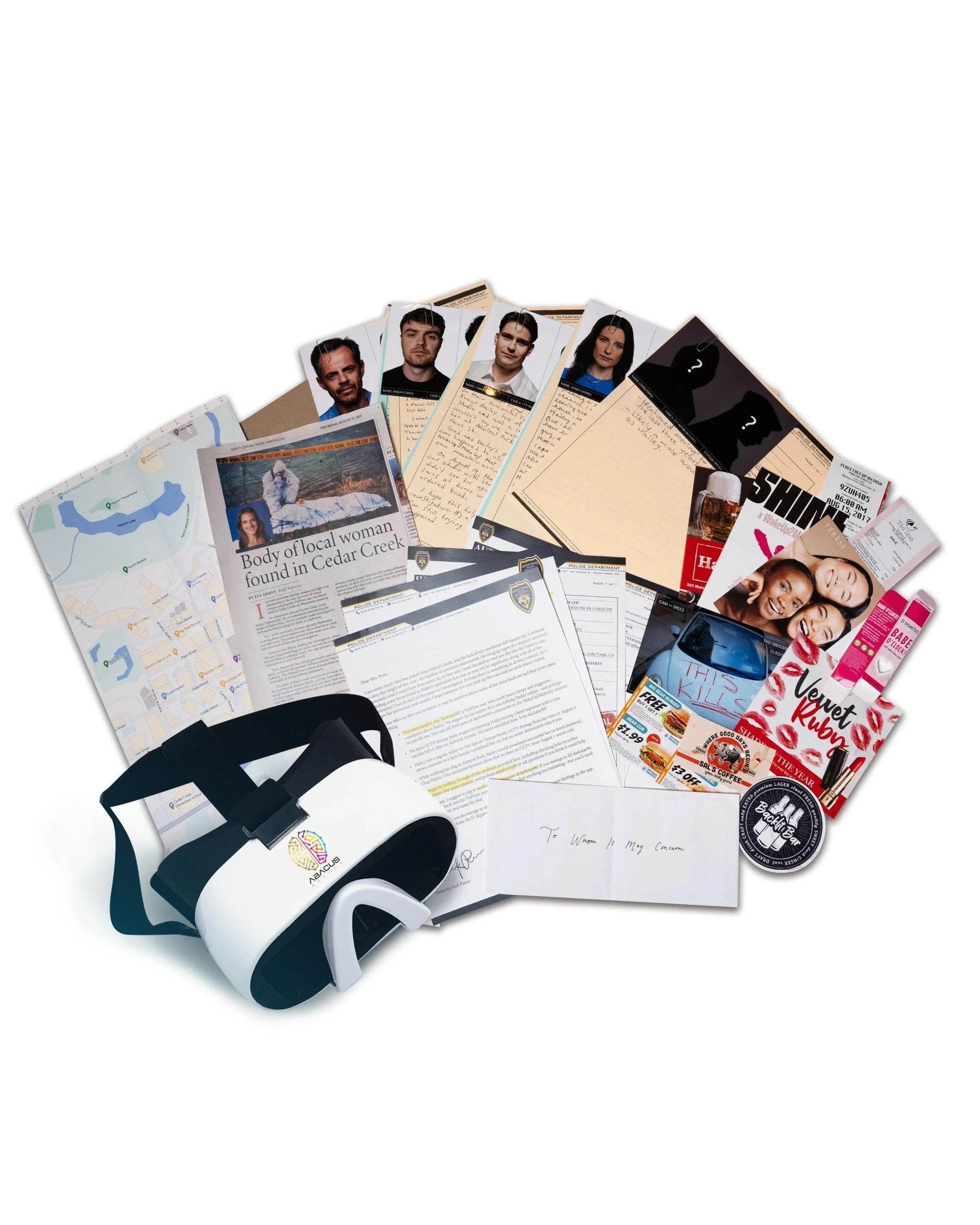 3 Cold Case VR: The Case of the Fatal Follower Puzzle Game, 3 of 7