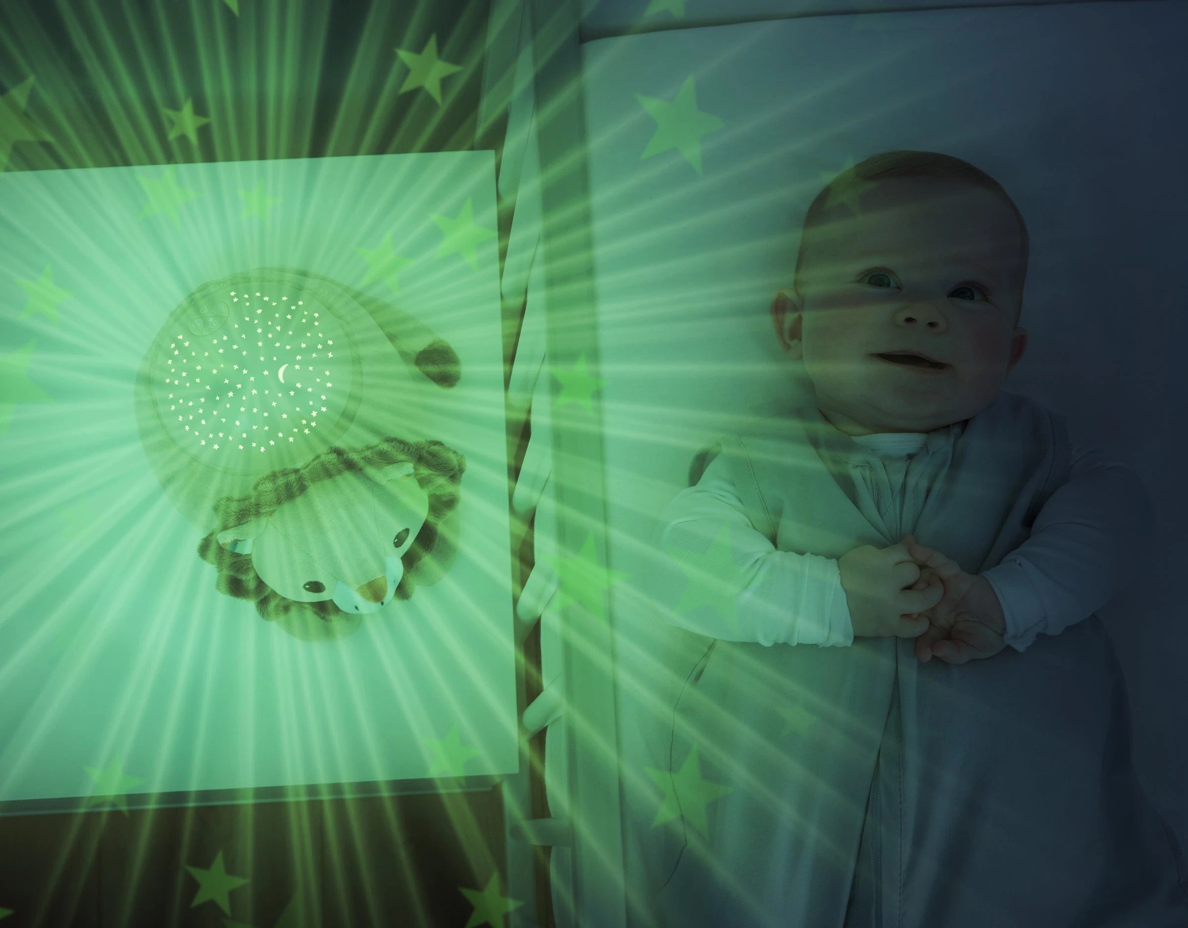 6 ZAZU Bedtime Projector - Leo The Lion With Star Projections, 6 of 6